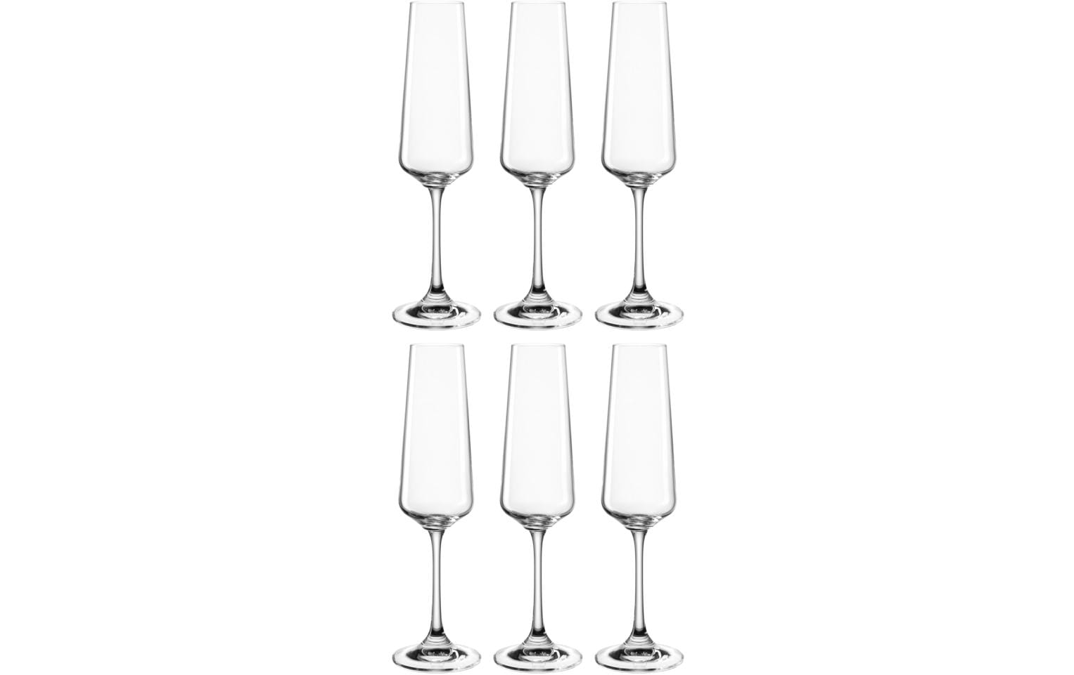 Leonardo Sektglas Paladino 220 ml, 6 Stück