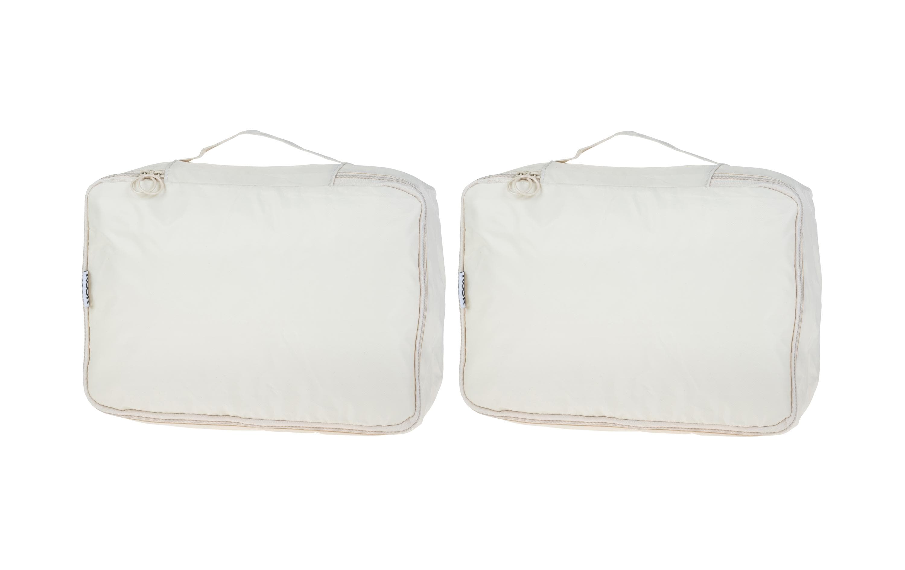 KOOR Kleiderbeutel Reesa, Grösse S, 2er-Pack, Beige