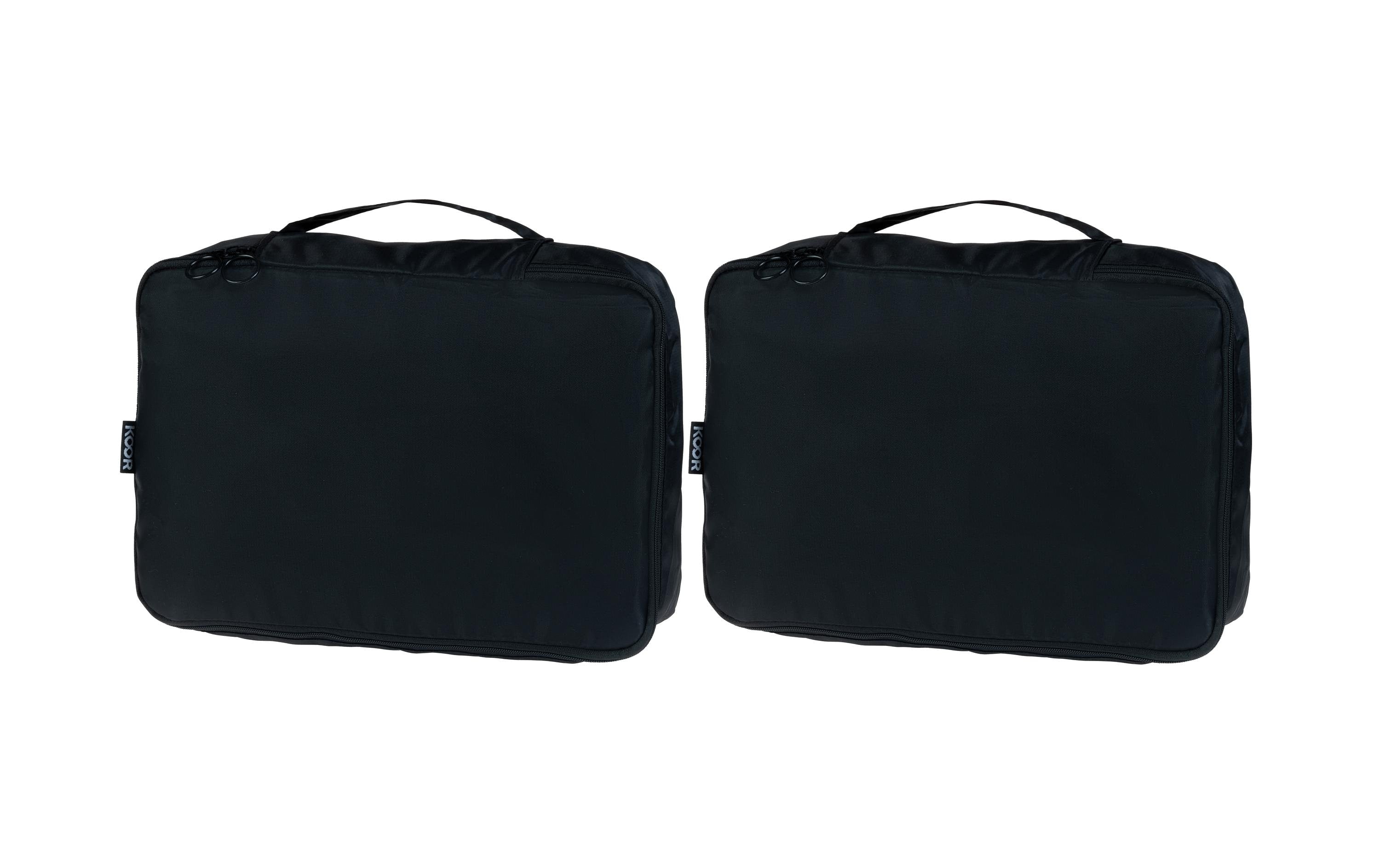 KOOR Kleiderbeutel Reesa, Grösse S, 2er-Pack, Schwarz