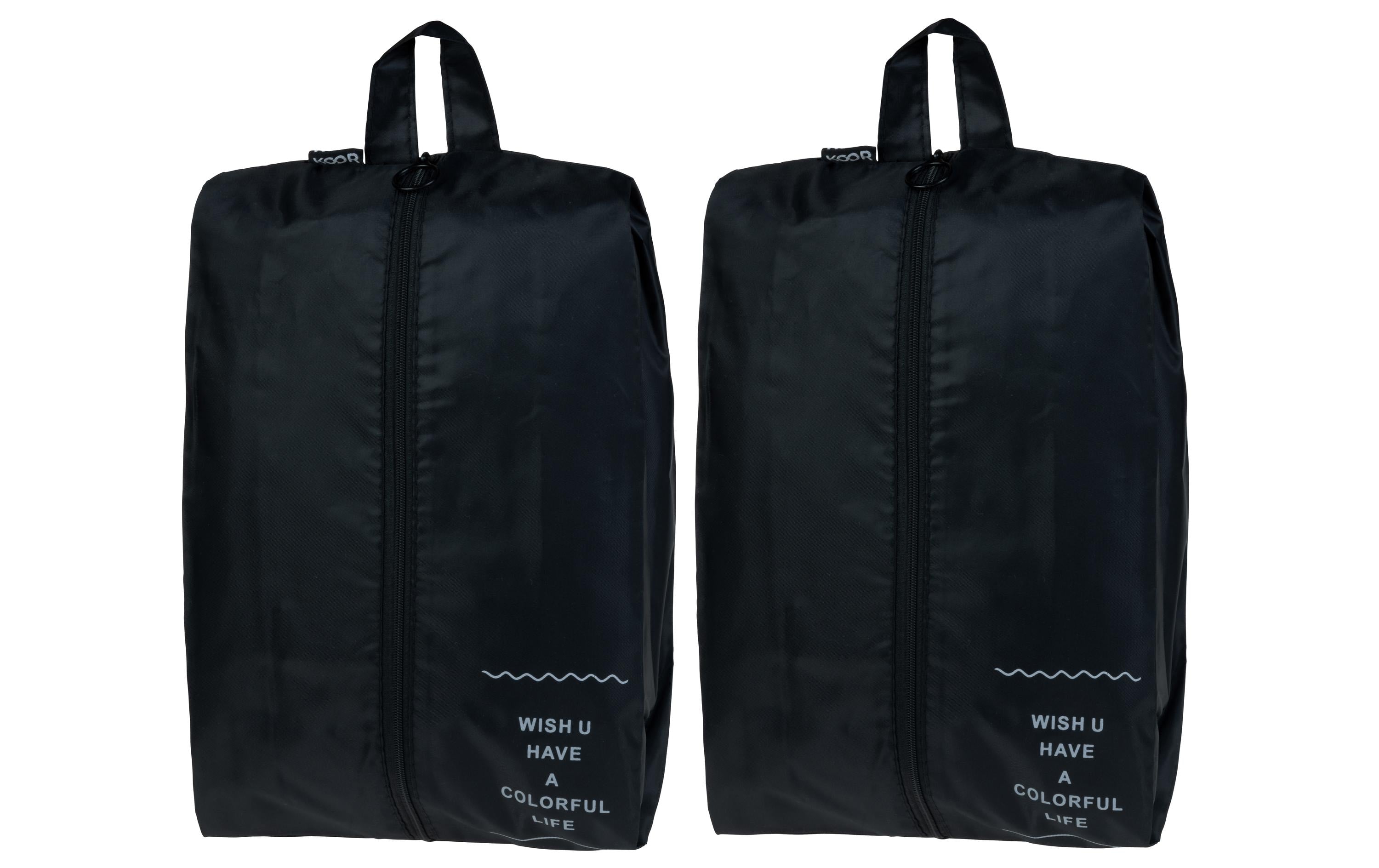 KOOR Schuhbeutel Reesa, 2er-Pack, Schwarz