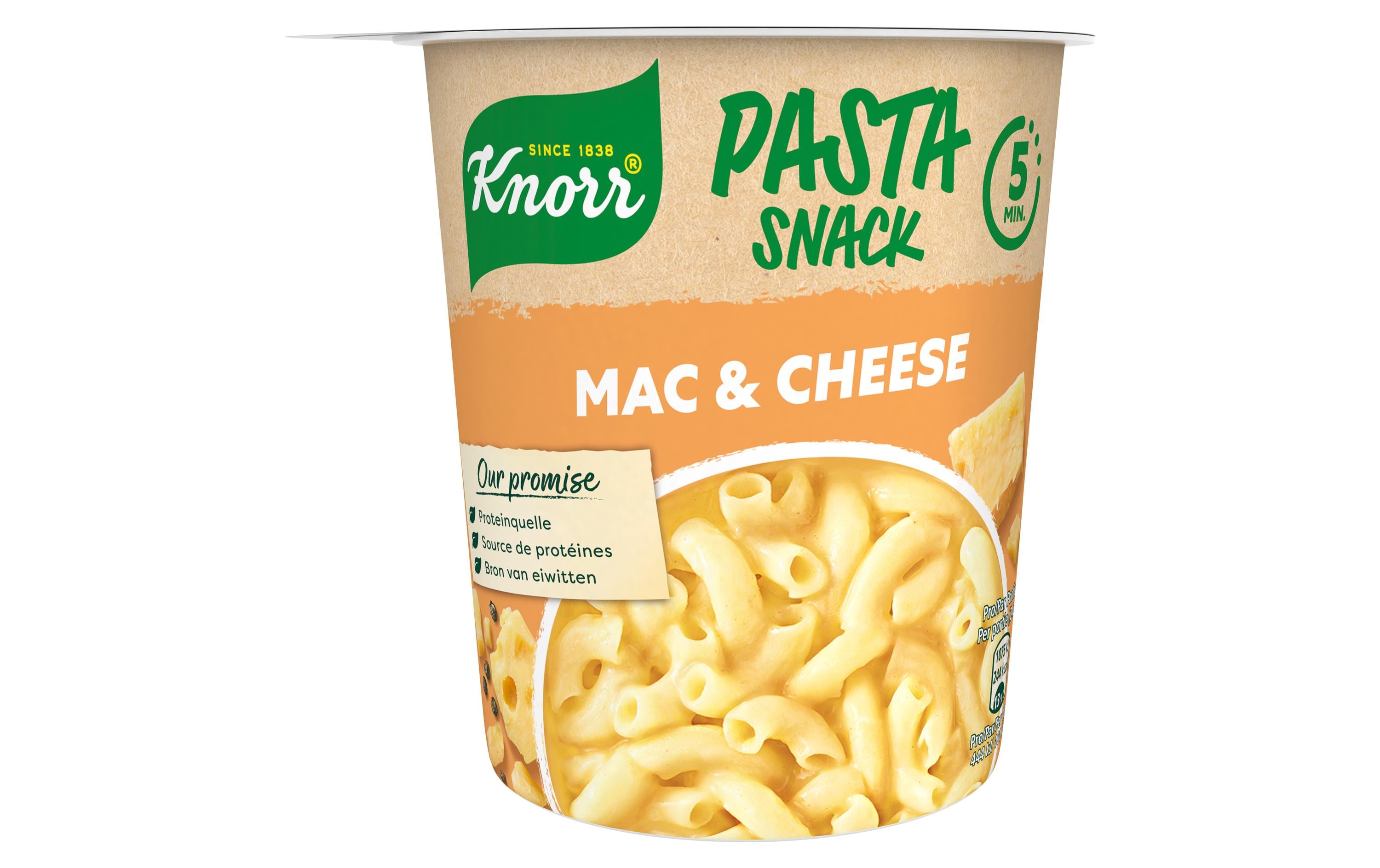 Knorr Fertiggericht Pasta Snack Mac & Cheese 1 Portion