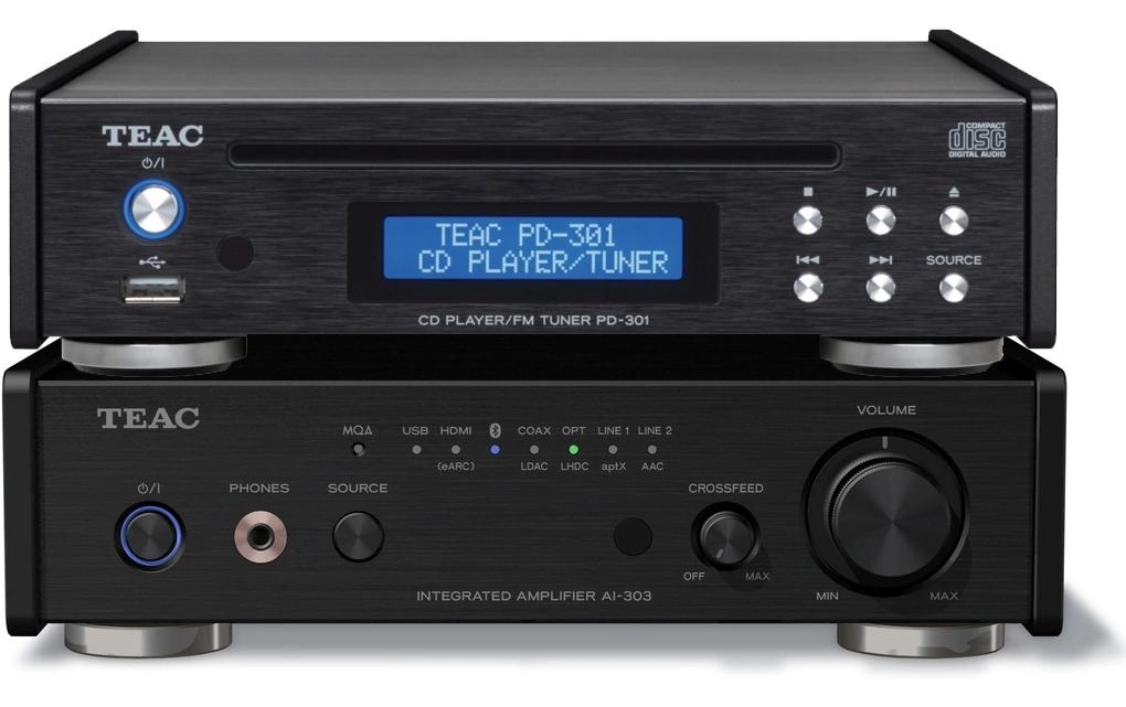 TEAC 300 Serie Set 1-B Schwarz