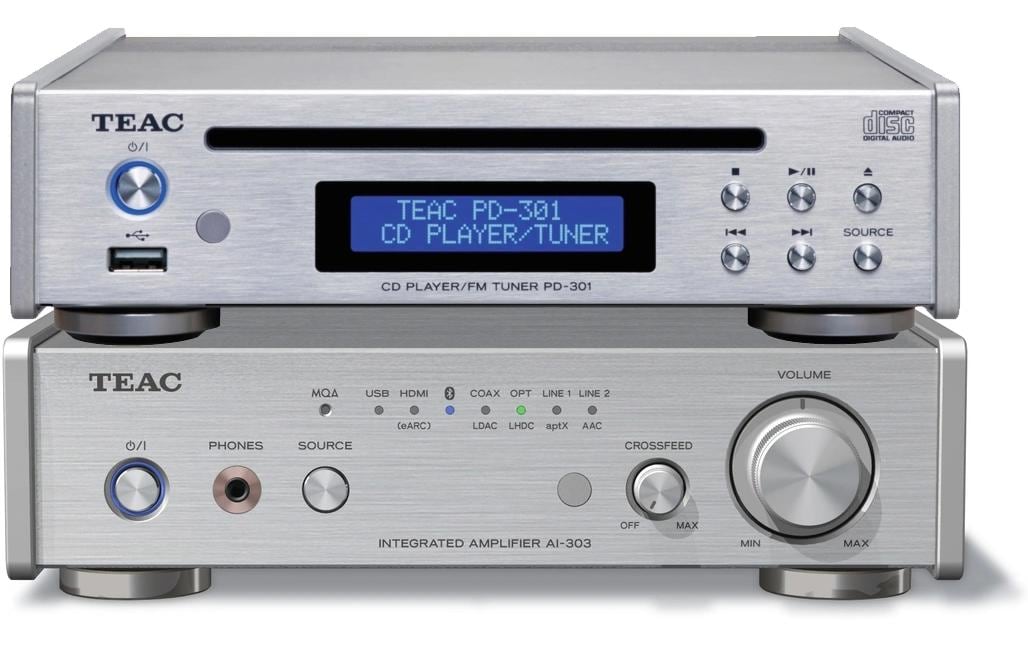 TEAC 300 Serie Set 1-B Silber