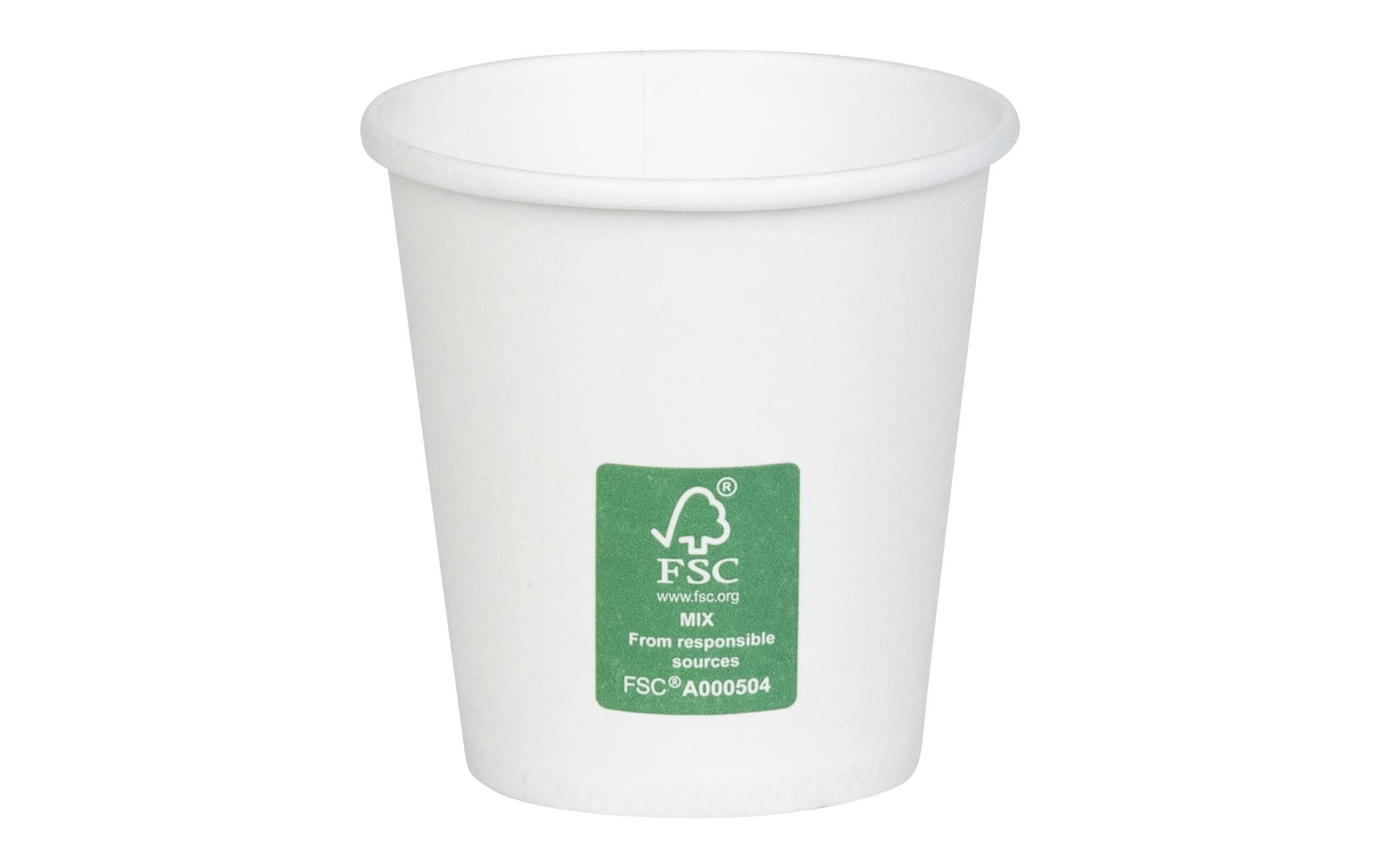 FURBER Einweg-Kaffeebecher 90 ml, 50 Stück
