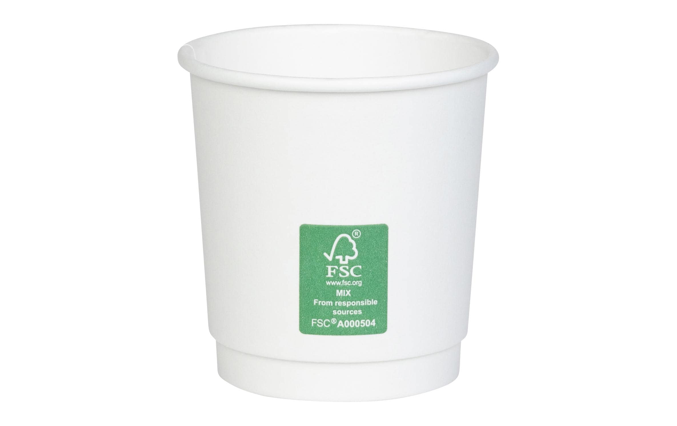 FURBER Einweg-Kaffeebecher 120 ml, 50 Stück