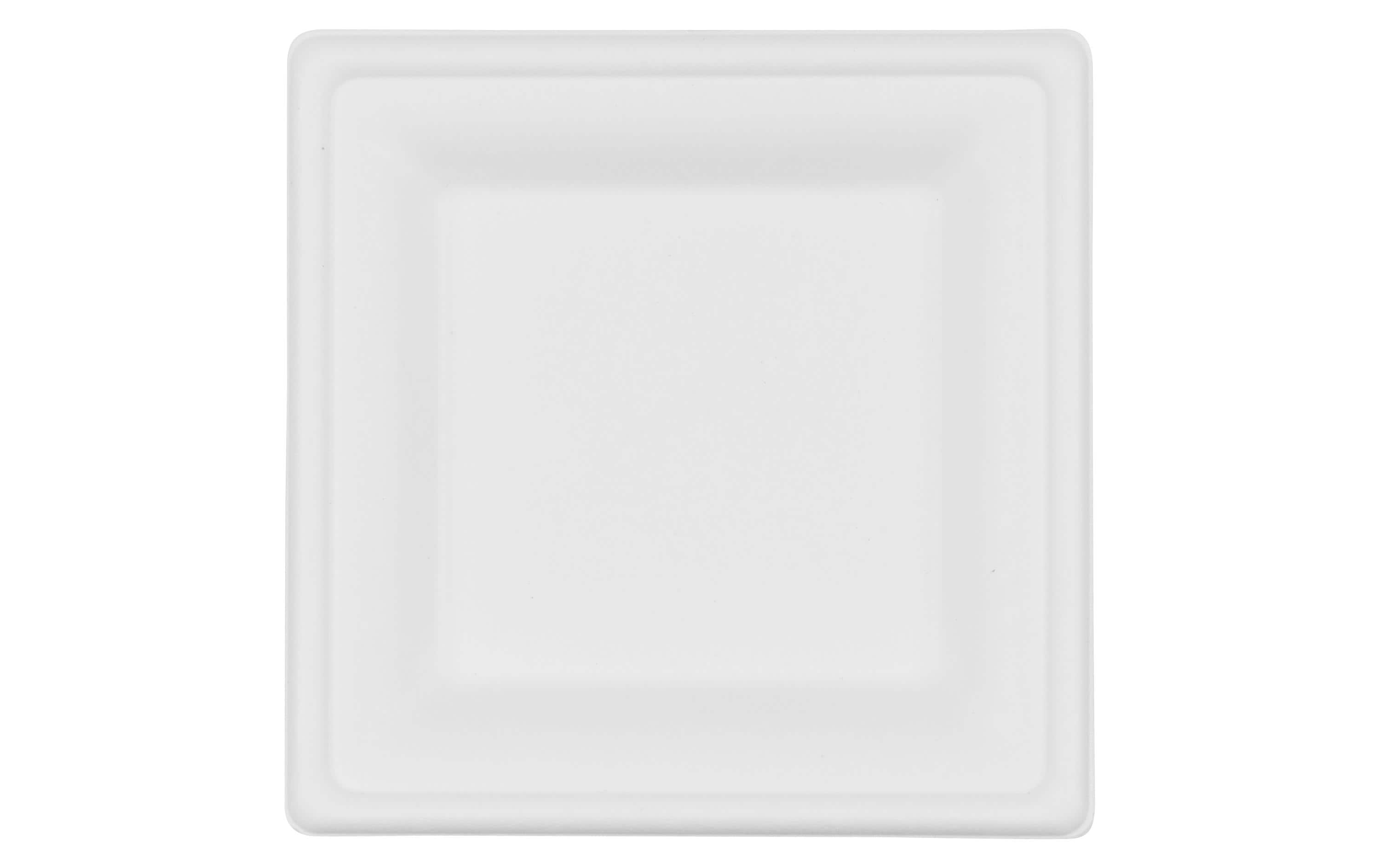 FURBER Einwegteller 16 cm, 50 Stück, Weiss