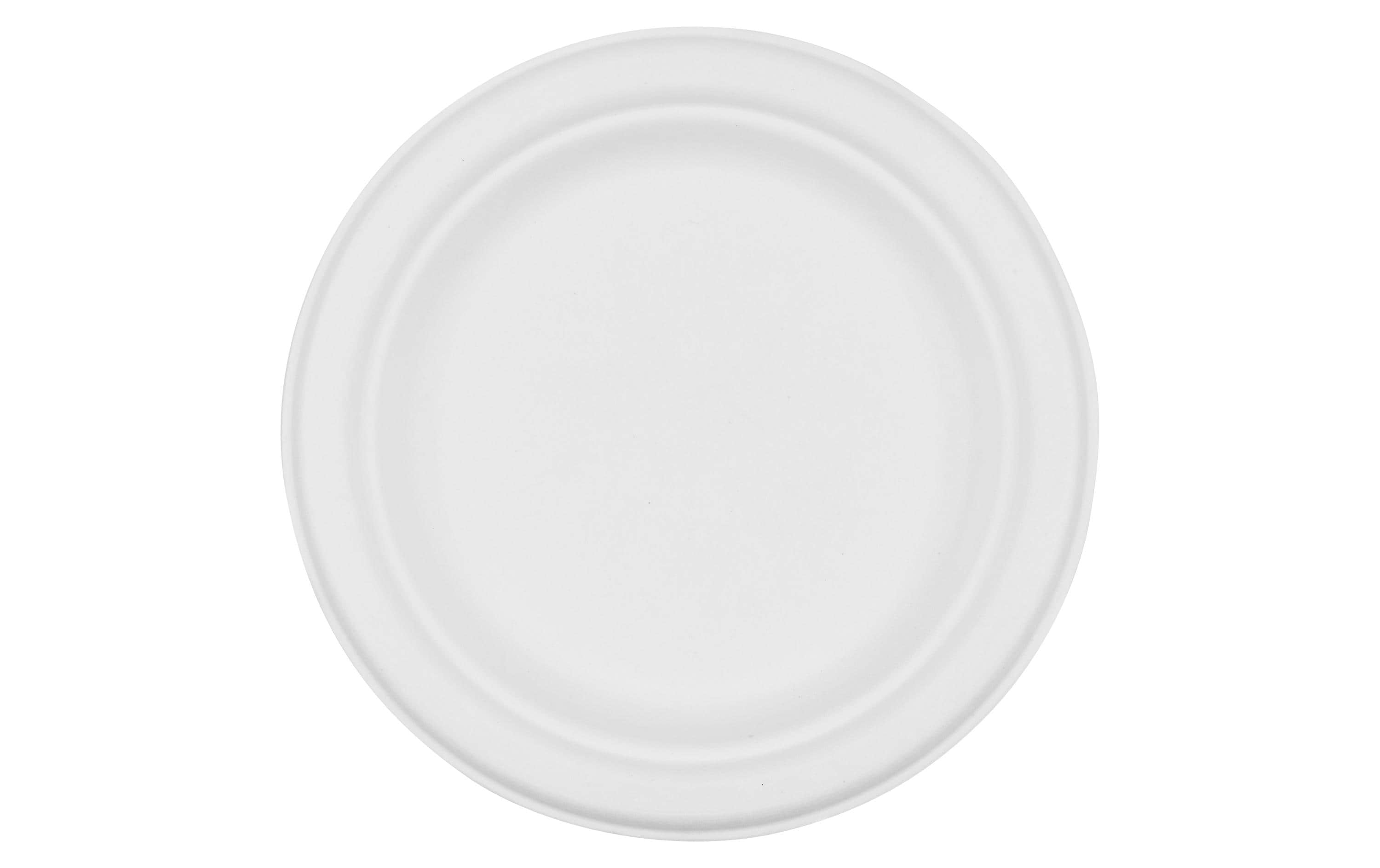 FURBER Einwegteller Ø 17.5 cm, 50 Stück, Weiss