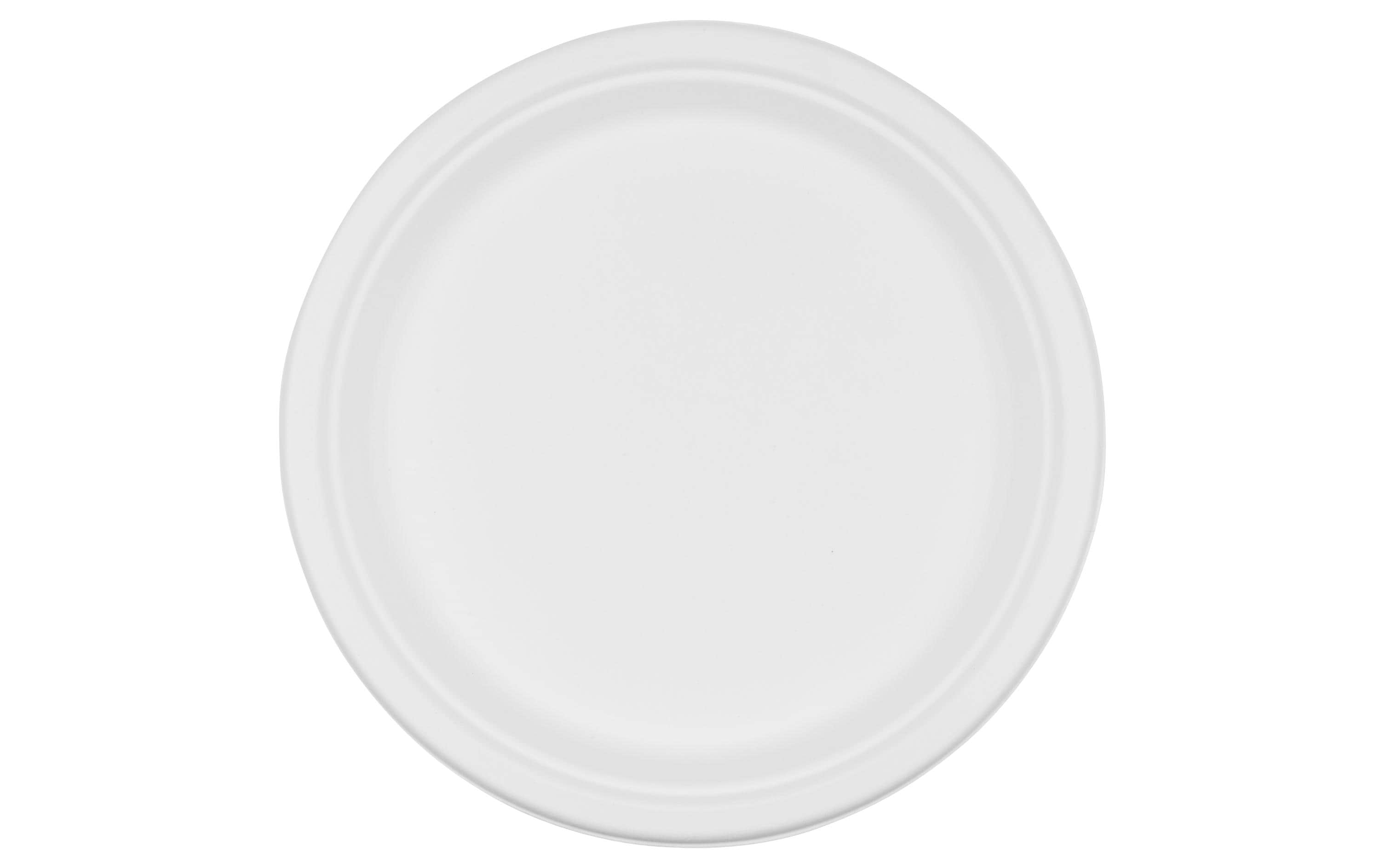 FURBER Einwegteller Ø 26 cm, 50 Stück, Weiss