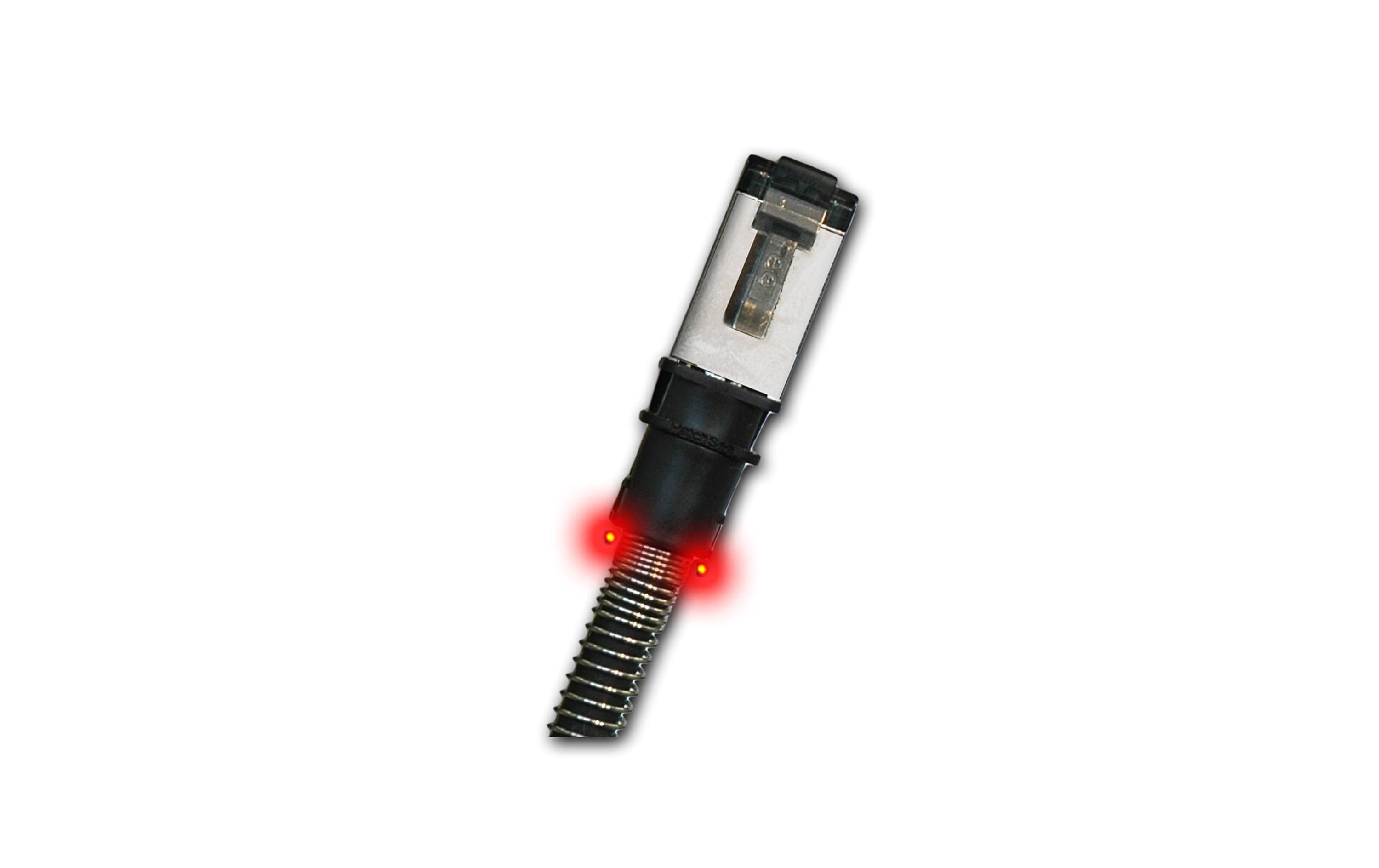 Patchsee Patchkabel PCI6-DPF/82 Cat 6A, U/FTP, 25 m, Schwarz