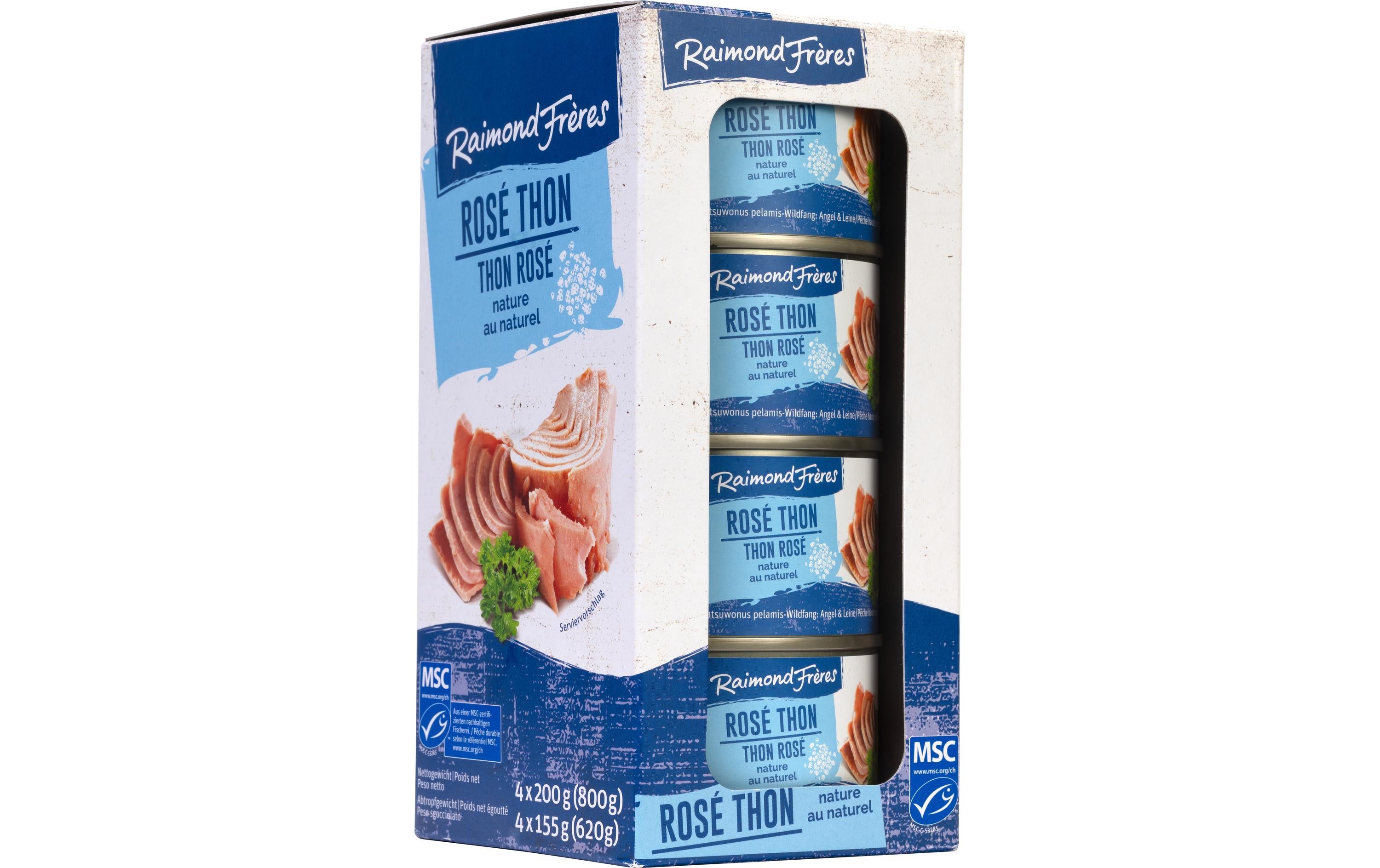 Raimond Frères MSC Rosé Thon Wasser 4 x 200 g