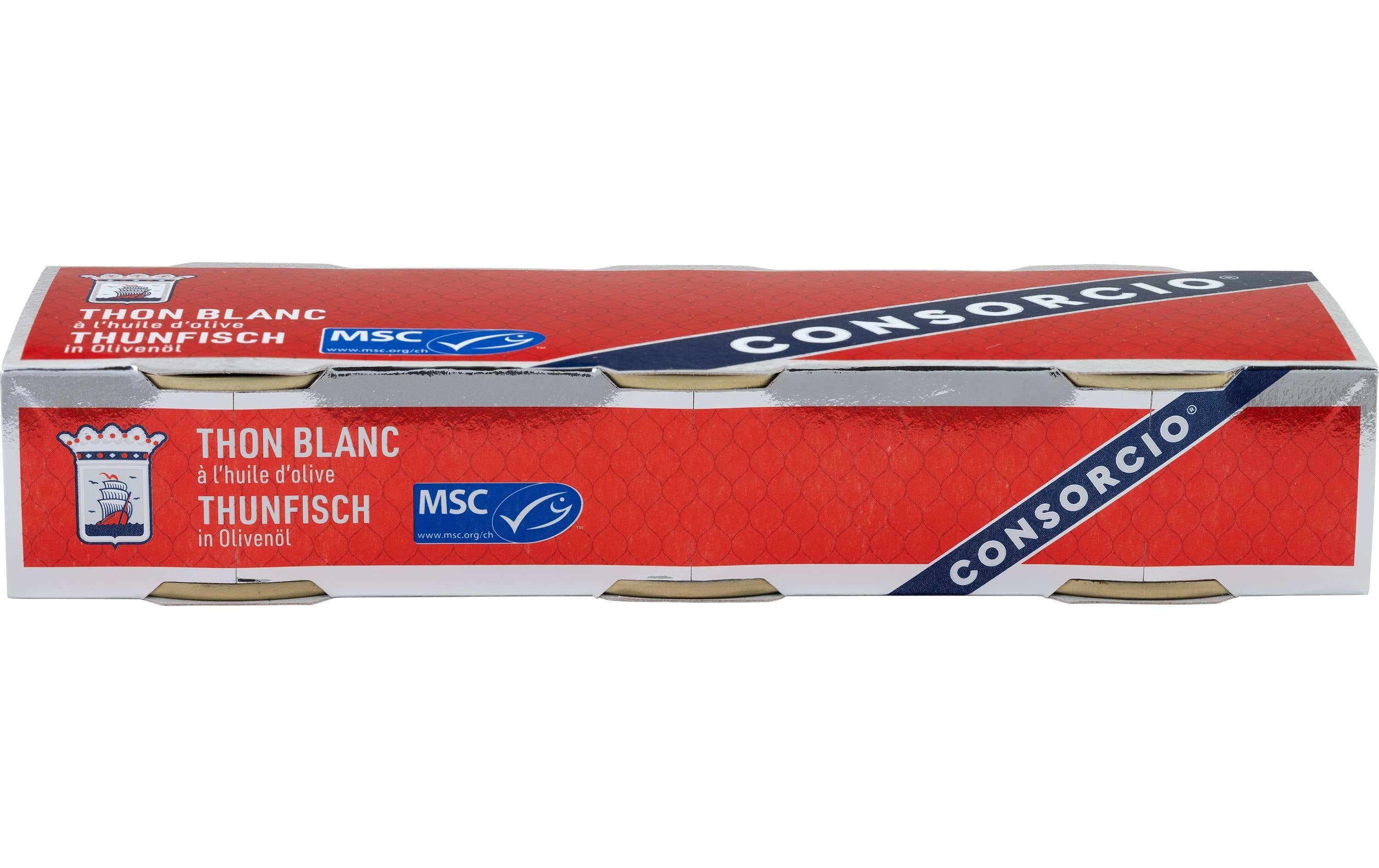 Consorcio MSC Thunfisch weiss Olivenöl 3 x 85 g