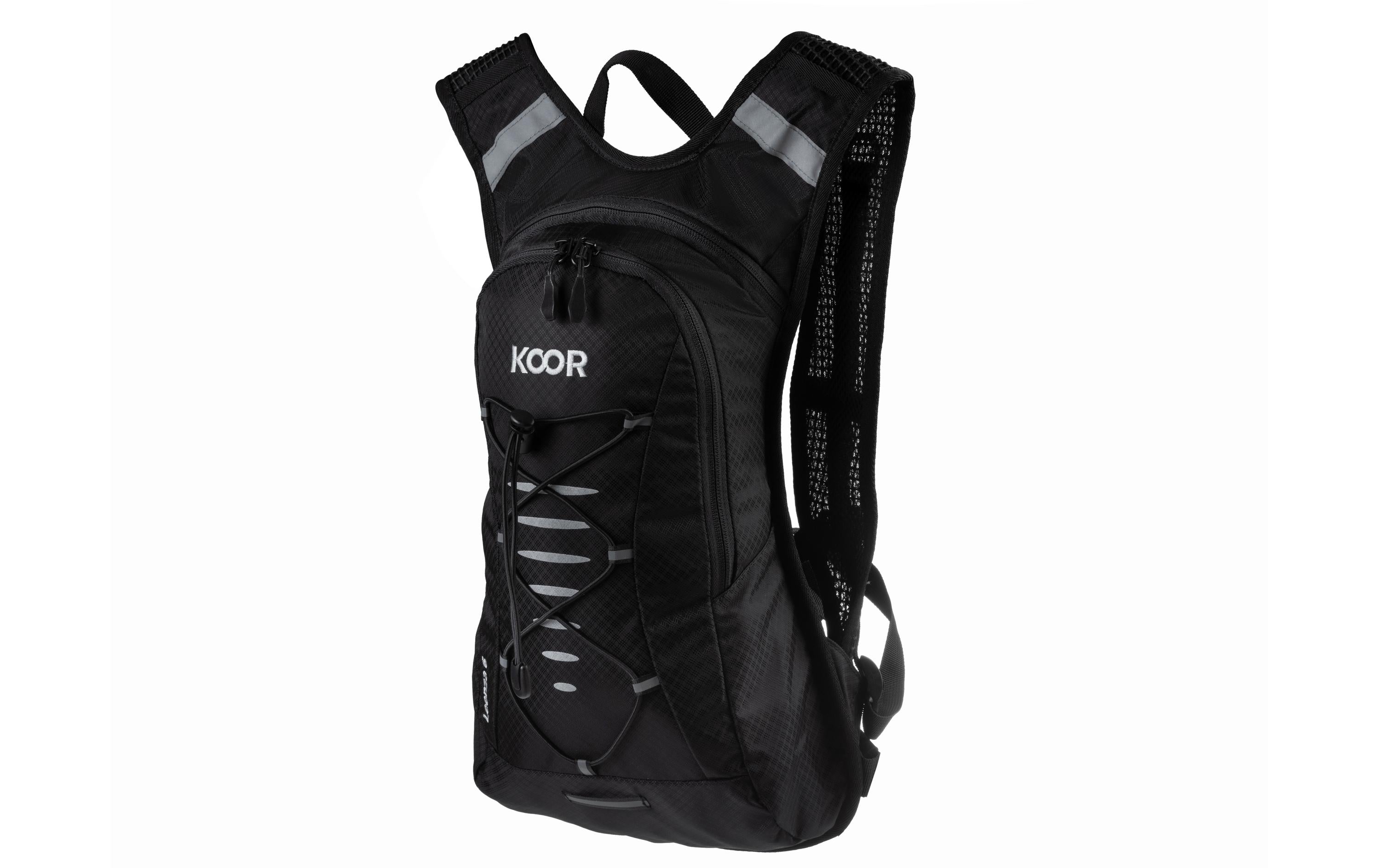 KOOR Rucksack Leenza 6 l, Schwarz