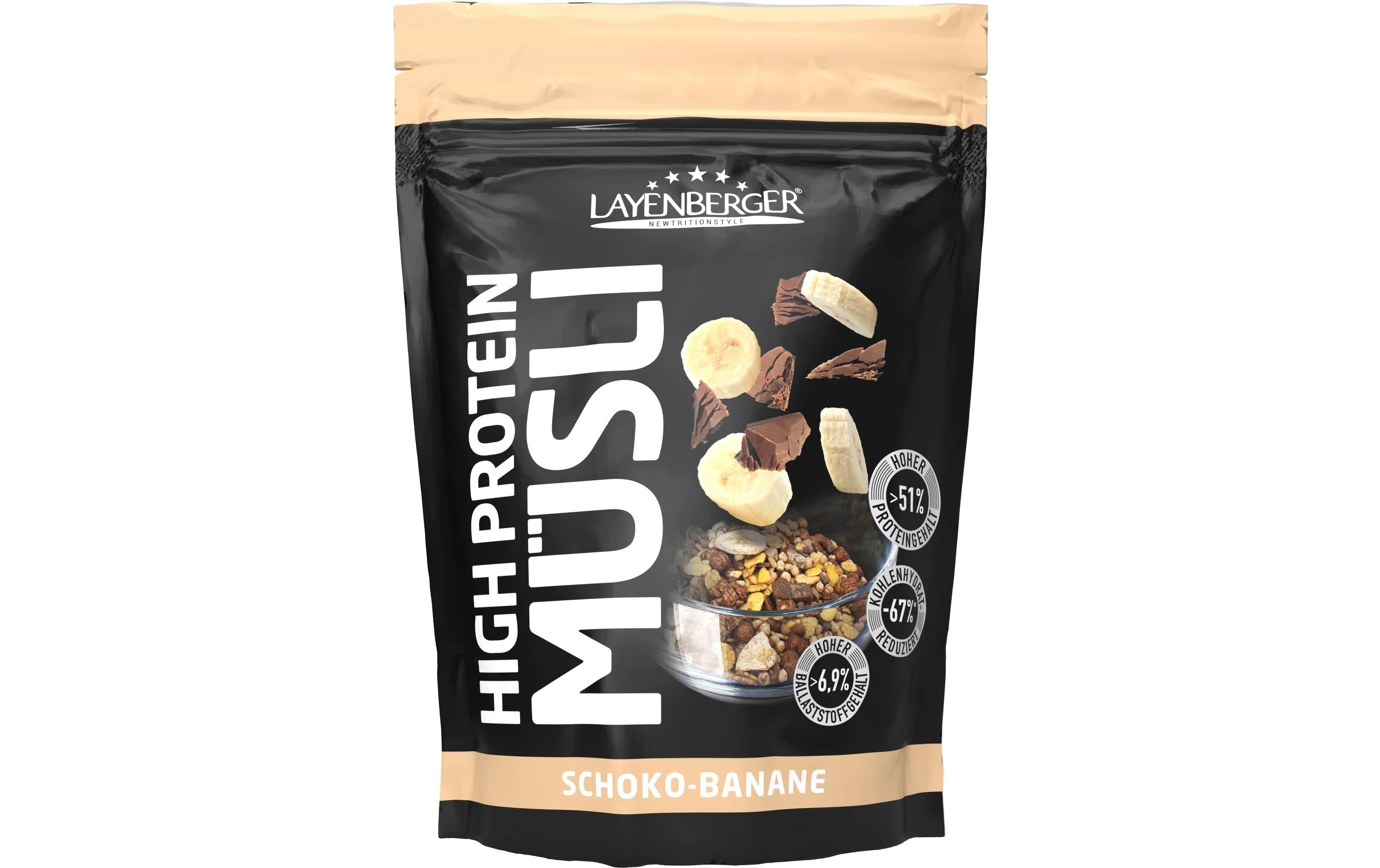 Layenberger Müesli 3K Protein Schoko-Banane 390 g