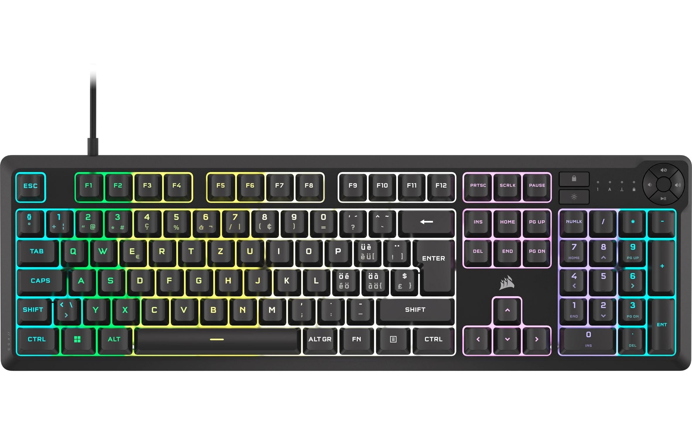 Corsair Gaming-Tastatur K55 CORE RGB