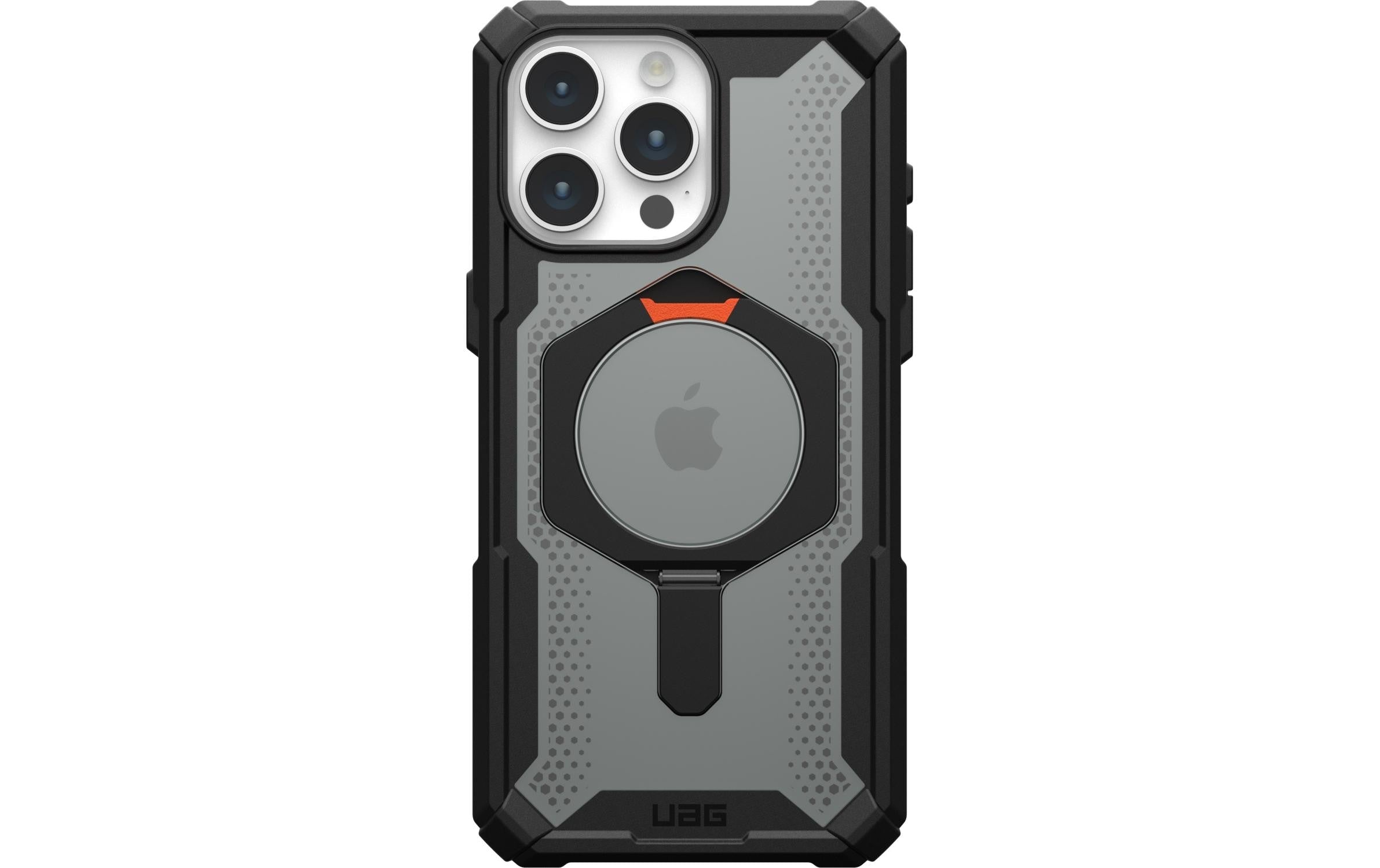 UAG Back Cover Plasma Case iPhone 15 Pro Max Schwarz/Orange