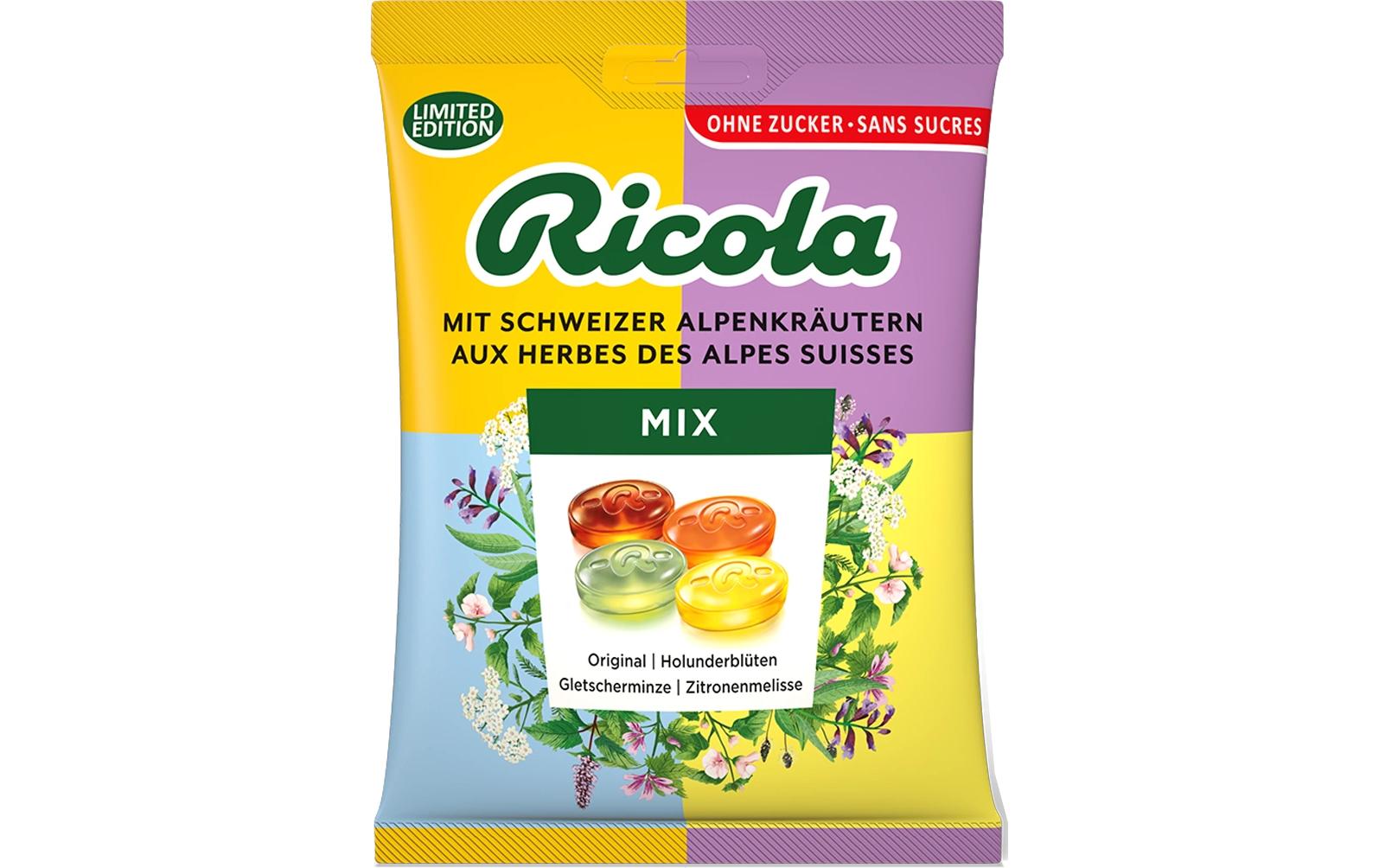 Ricola Bonbons Kräuter Mix 125 g