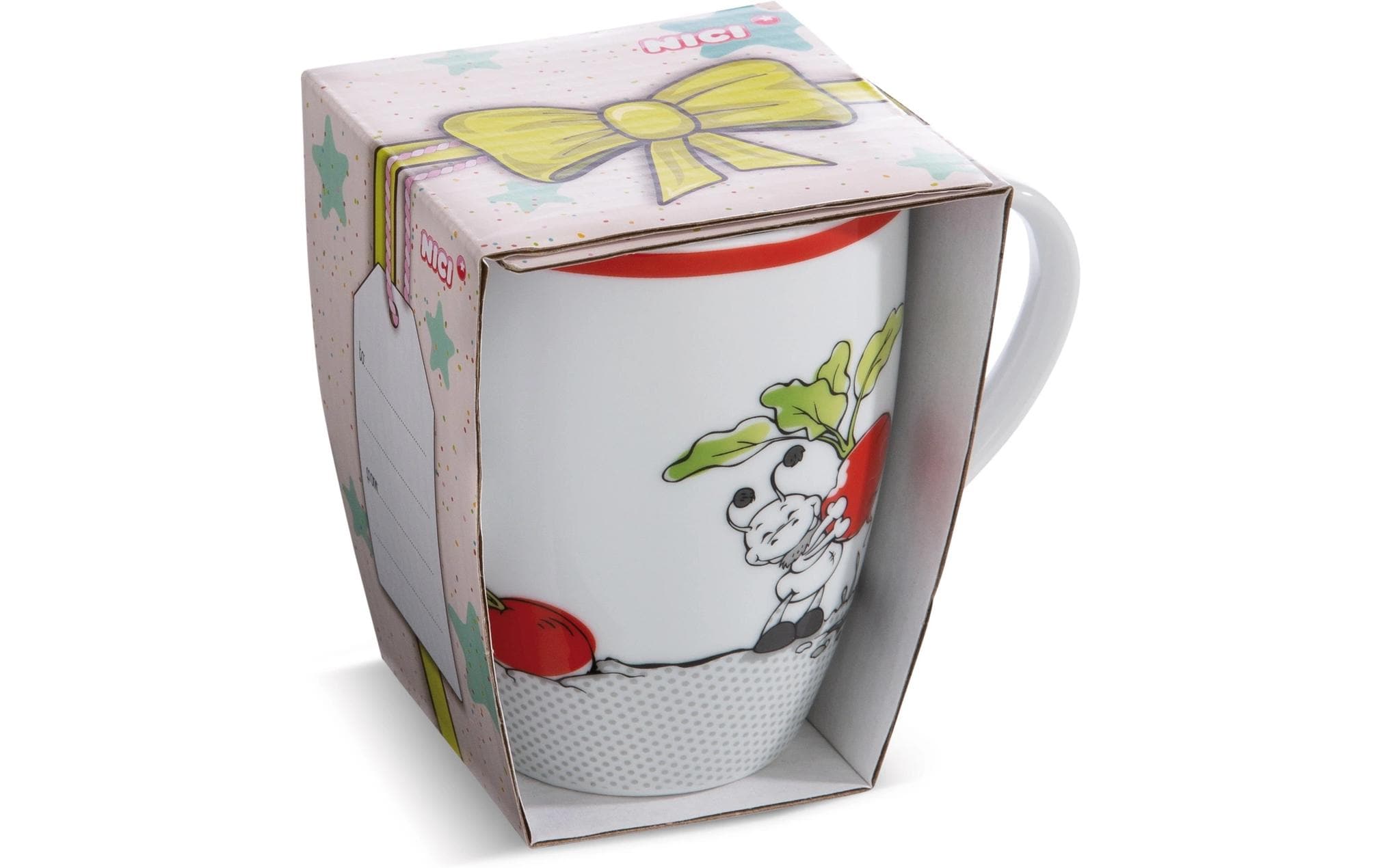 Nici Green Universaltasse Ameise Enzi 310 ml, 1 Stück, Rot/Weiss