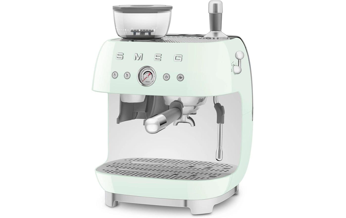 SMEG Siebträgermaschine 50's Style EGF03PGEU Grün