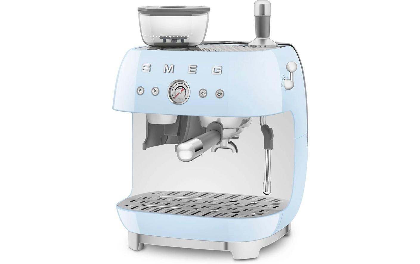 SMEG Siebträgermaschine 50's Style EGF03PBEU Blau