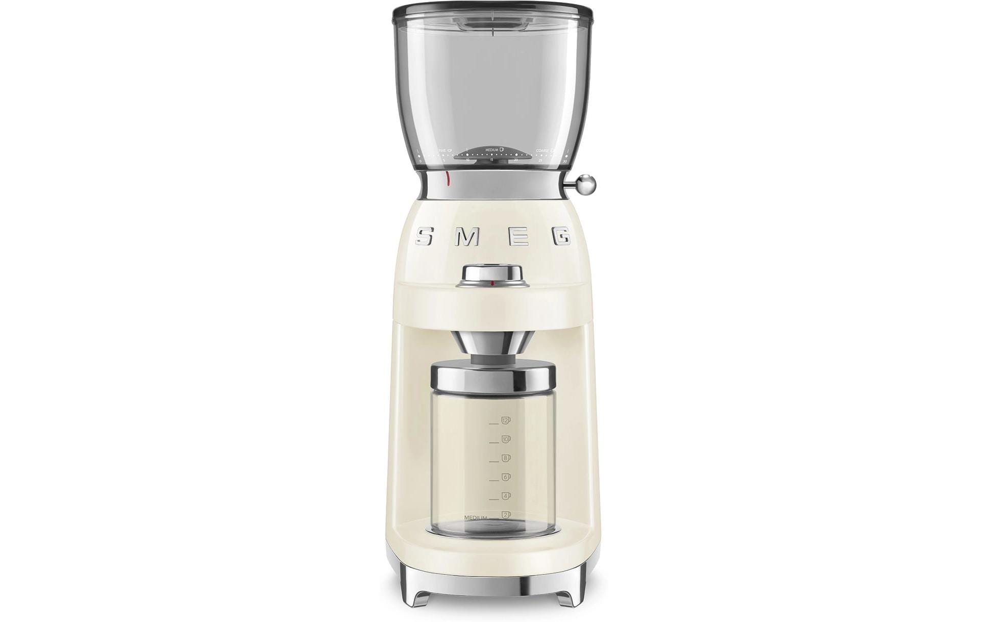 SMEG Kaffeemühle 50's Style CGF11CREU Crème