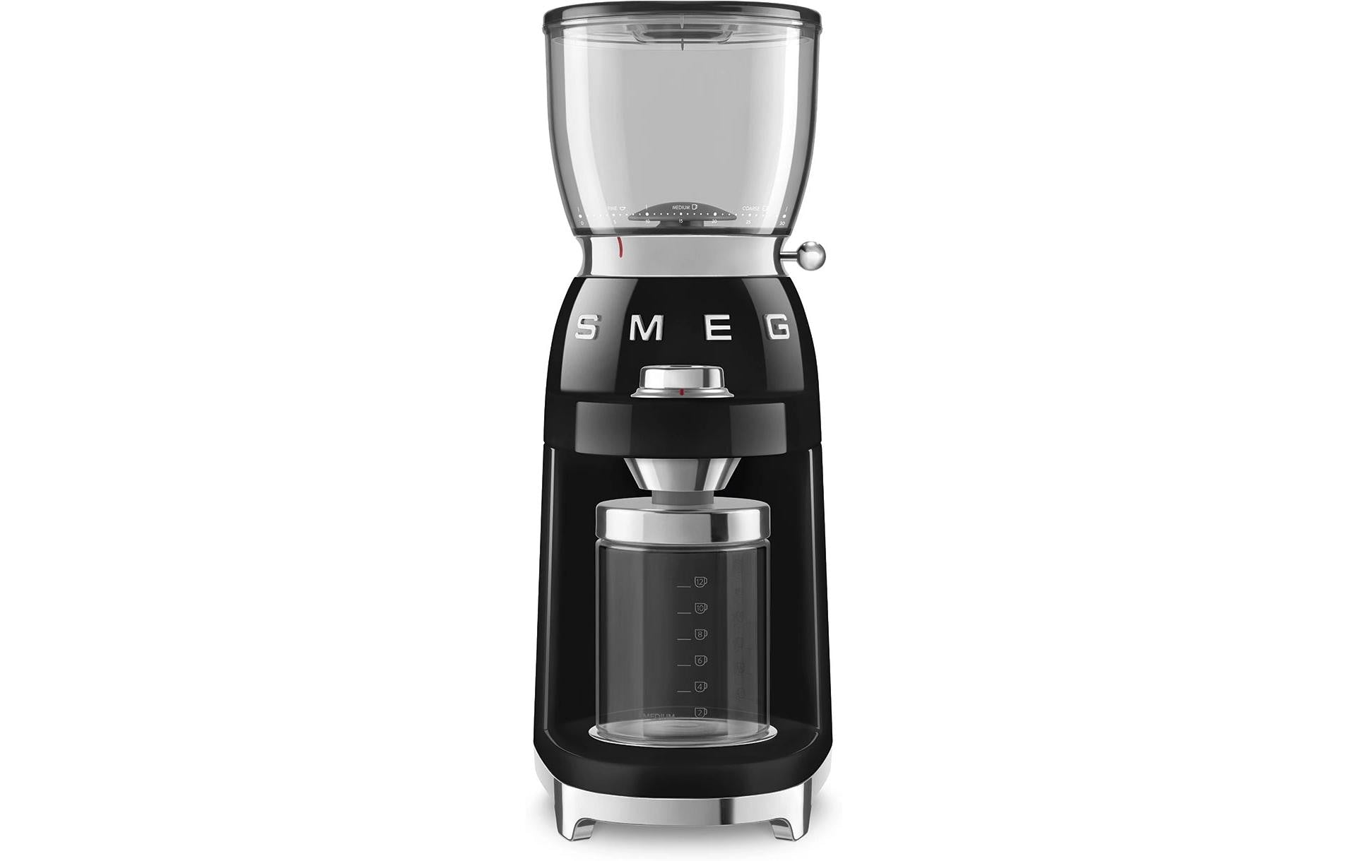 SMEG Kaffeemühle 50's Style CGF11BLEU Schwarz