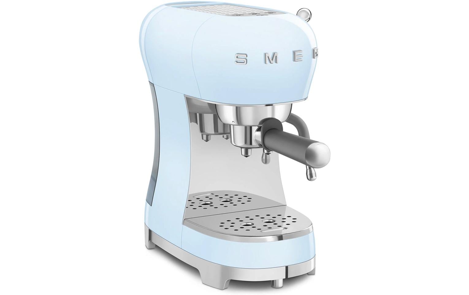 SMEG Siebträgermaschine 50's Style ECF02PBEU Blau