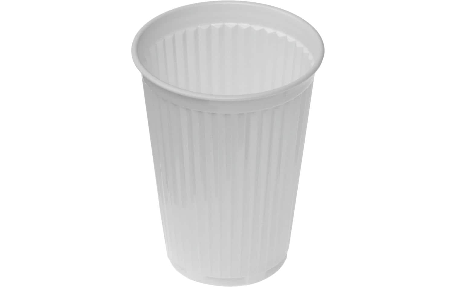 Haushaltsware Einwegbecher 180 ml, 100 Stück, Weiss