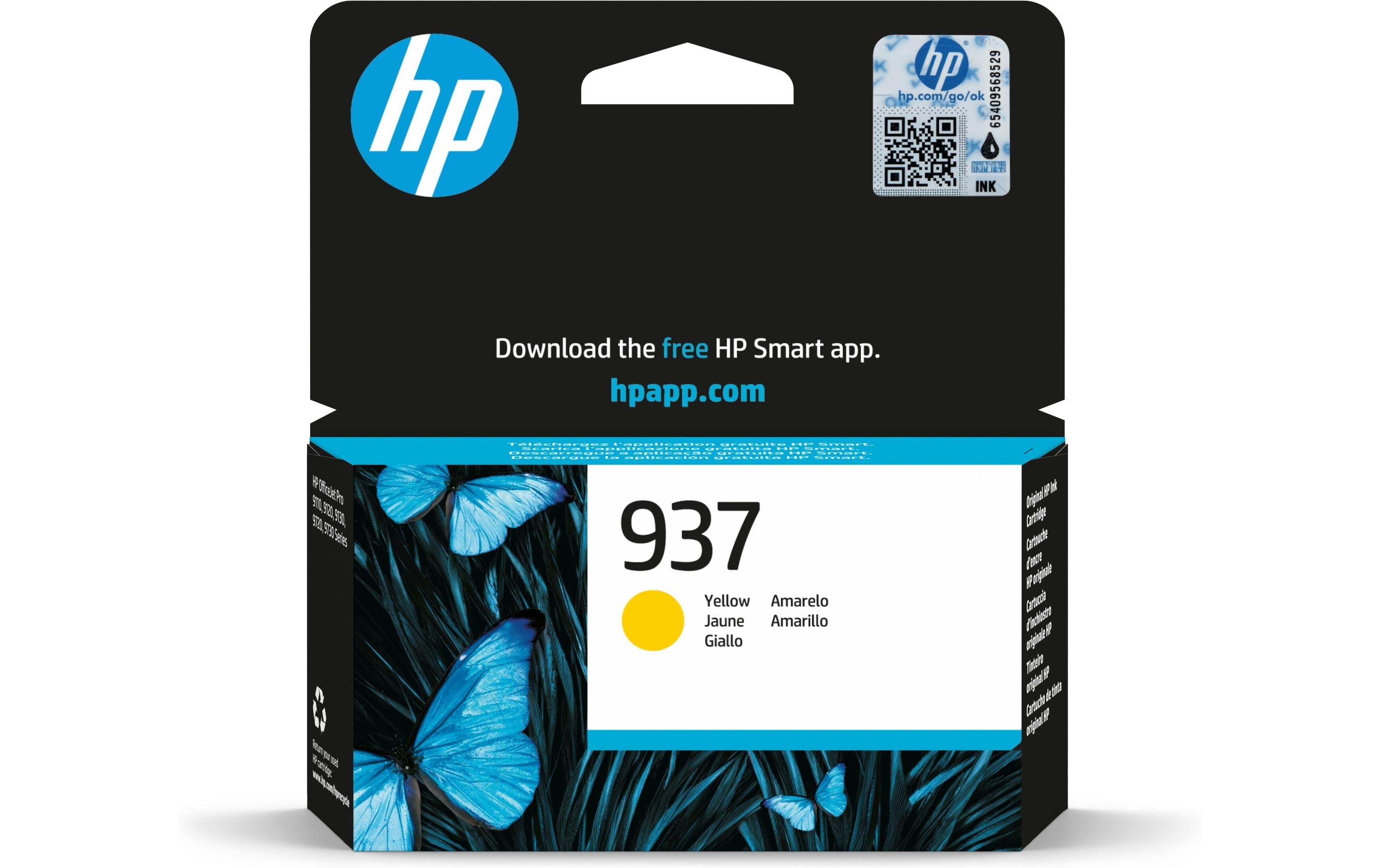 HP Tinte Nr. 937 (4S6W4NE) Yellow