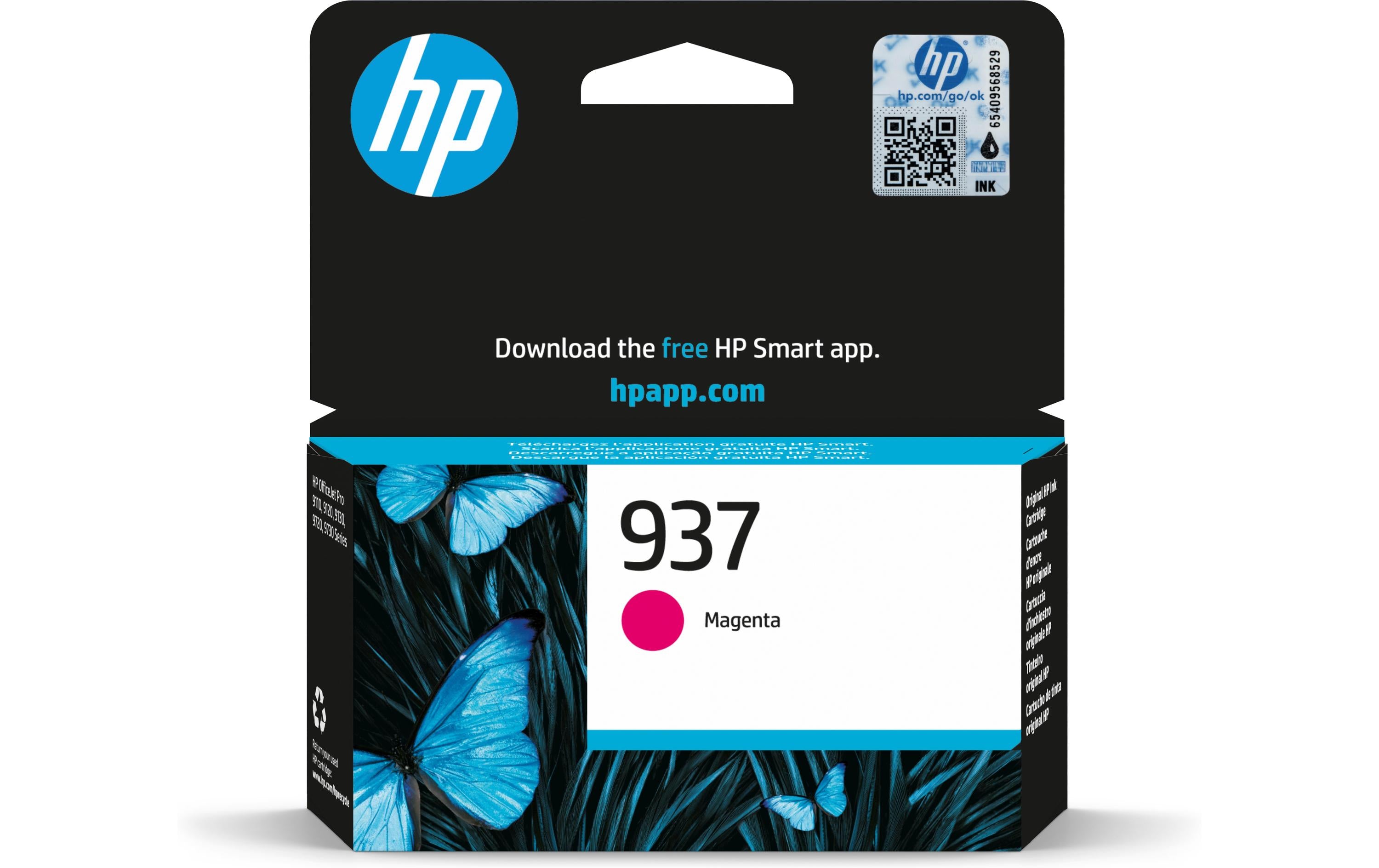 HP Tinte Nr. 937 (4S6W3NE) Magenta