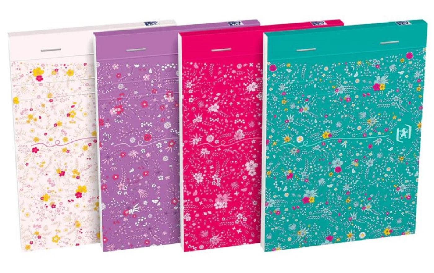Oxford Notizblock GO Floral A6 liniert