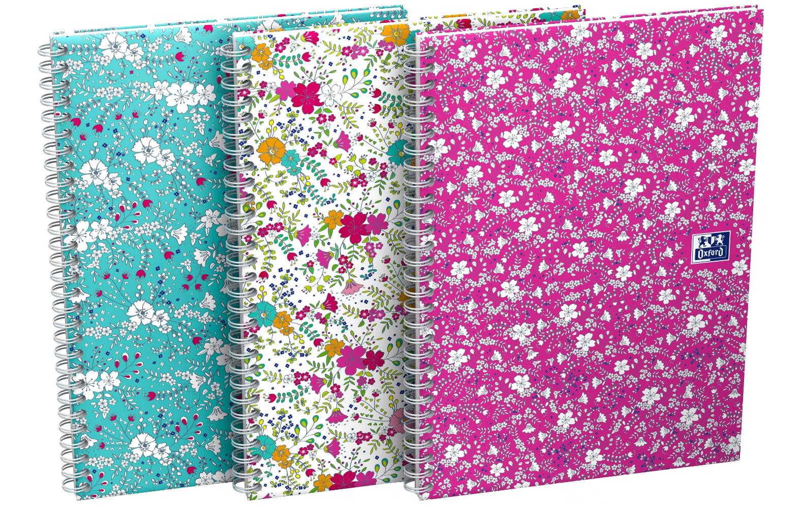 Oxford Notizbuch GO Floral A5 liniert