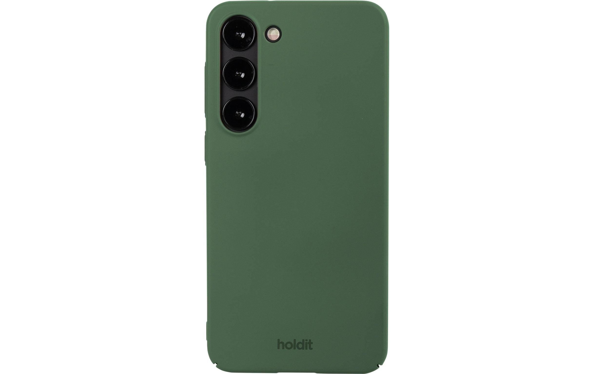 Holdit Back Cover Silicone Galaxy S24 Grün