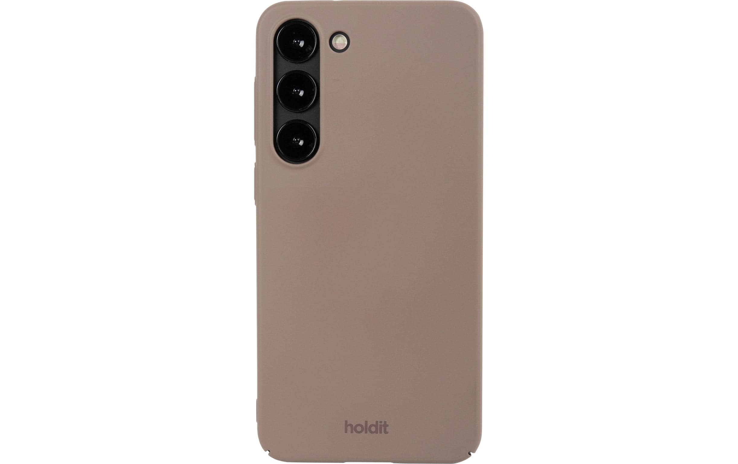 Holdit Back Cover Silicone Galaxy S24 Braun