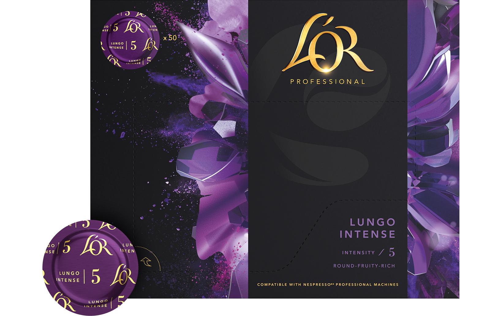 L'Or Professional Pads Lungo Intense 5 50 Stück