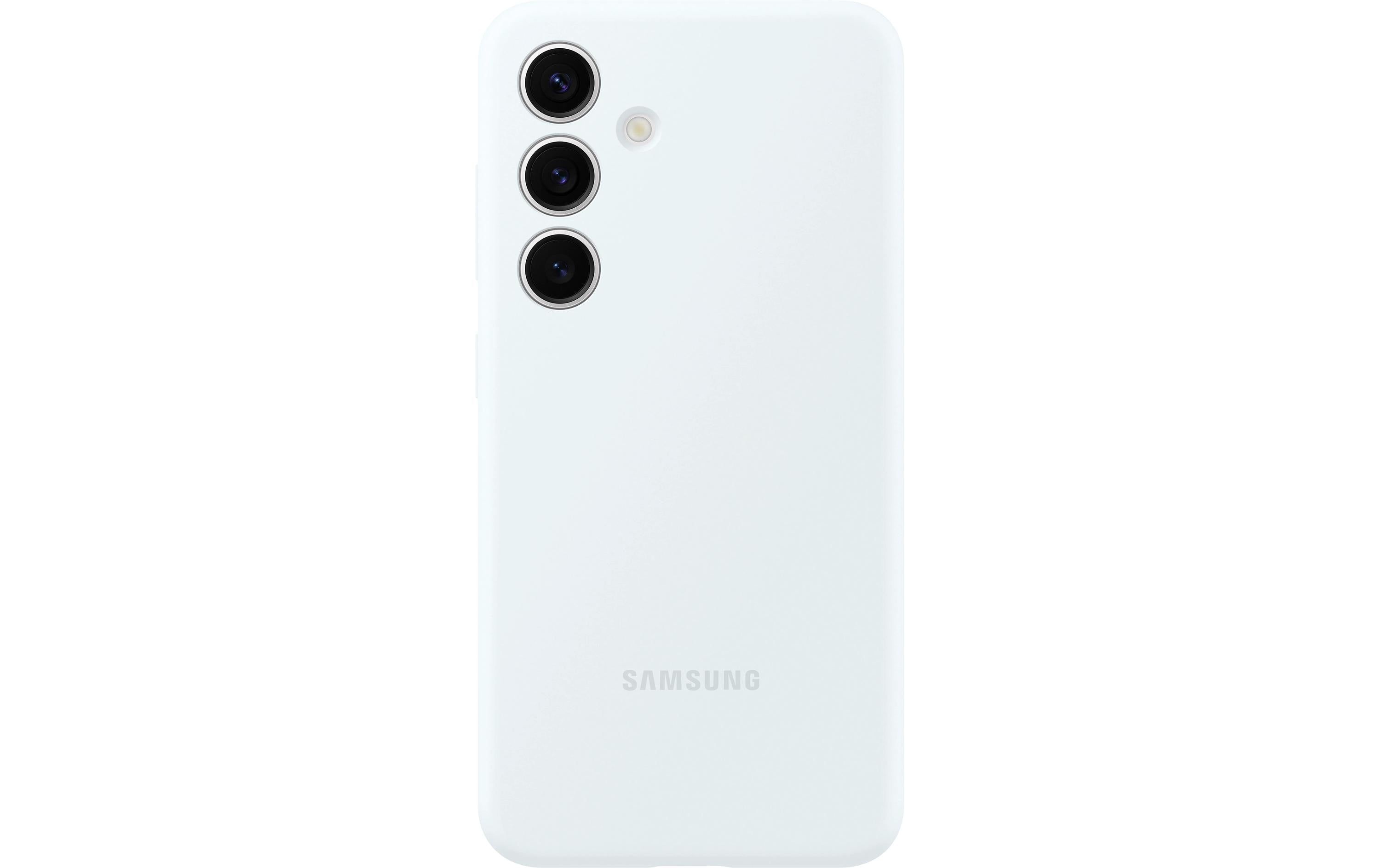 Samsung Back Cover Silicone Galaxy S24 Weiss