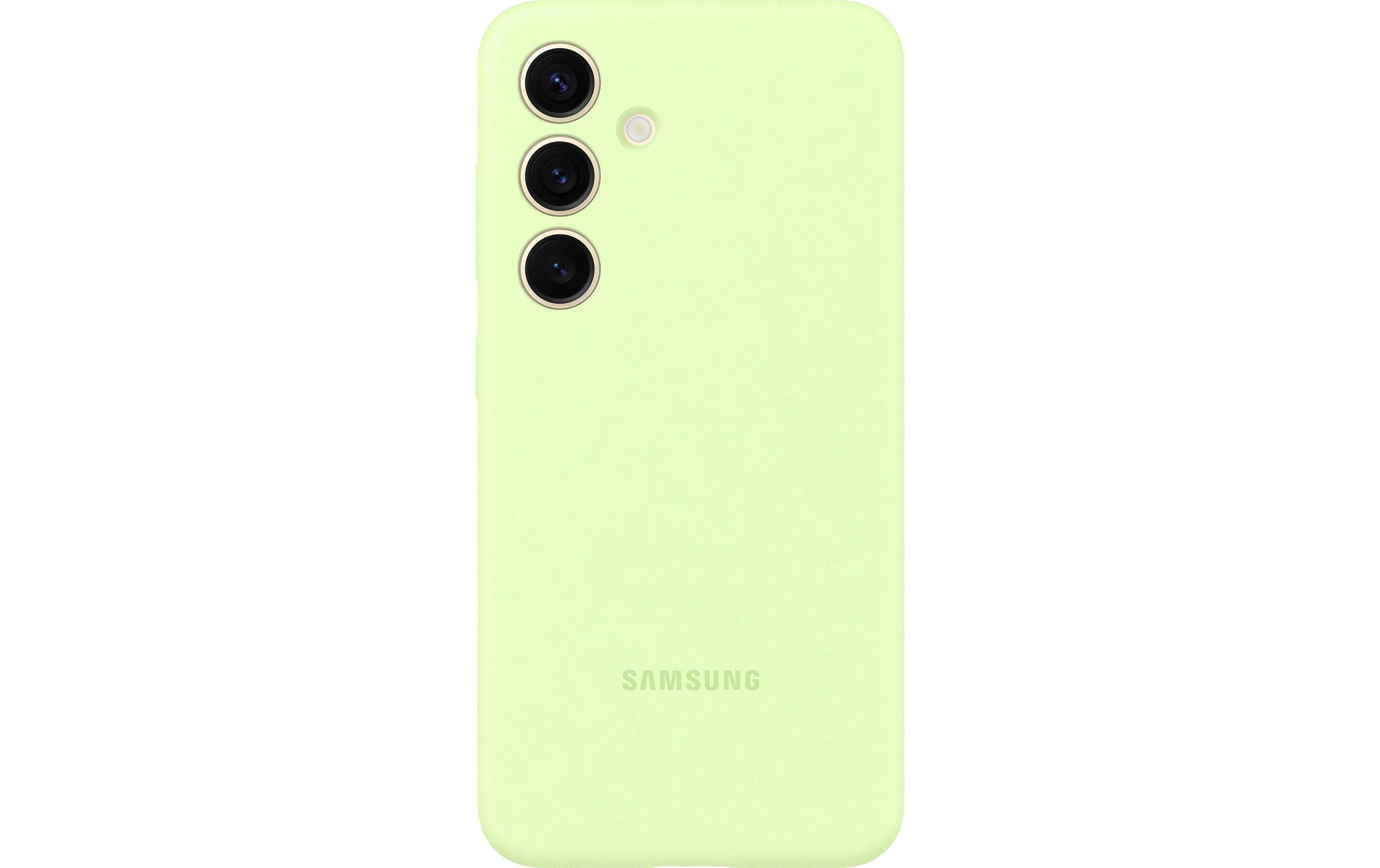 Samsung Back Cover Silicone Galaxy S24 Grün