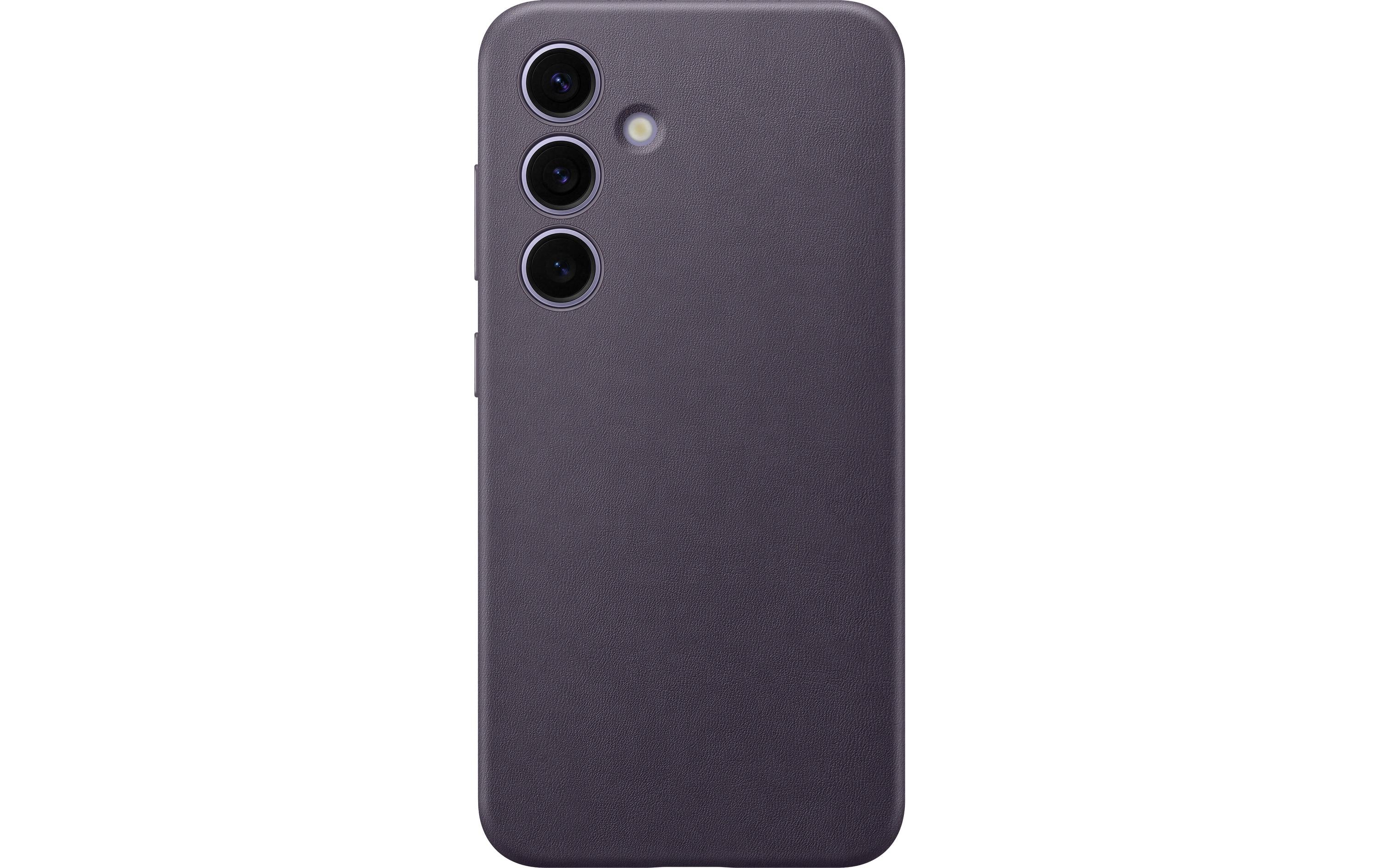 Samsung Back Cover Vegan Leather Galaxy S24 Violett