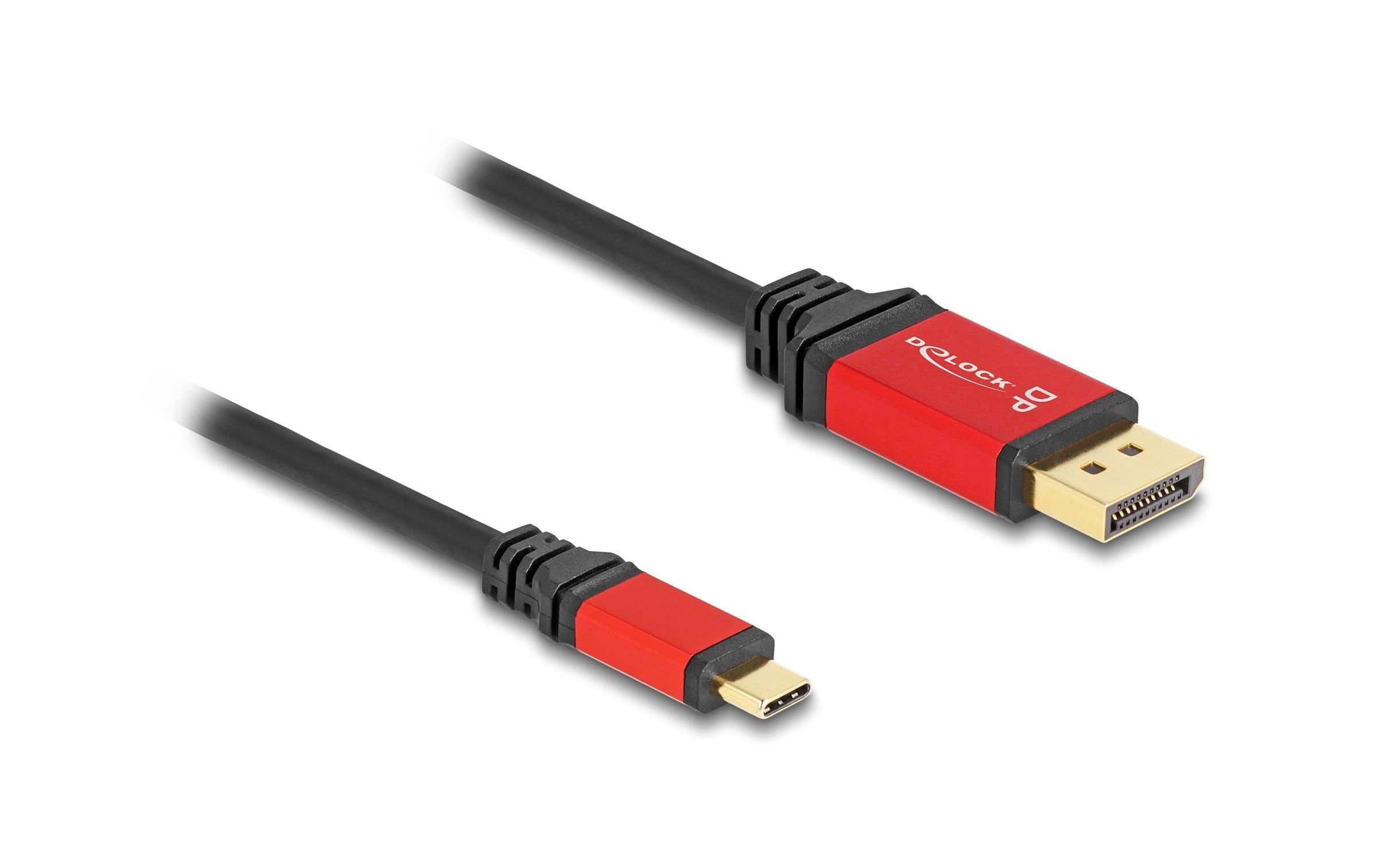 Delock Kabel 8K 30Hz USB Type-C - DisplayPort, 2 m