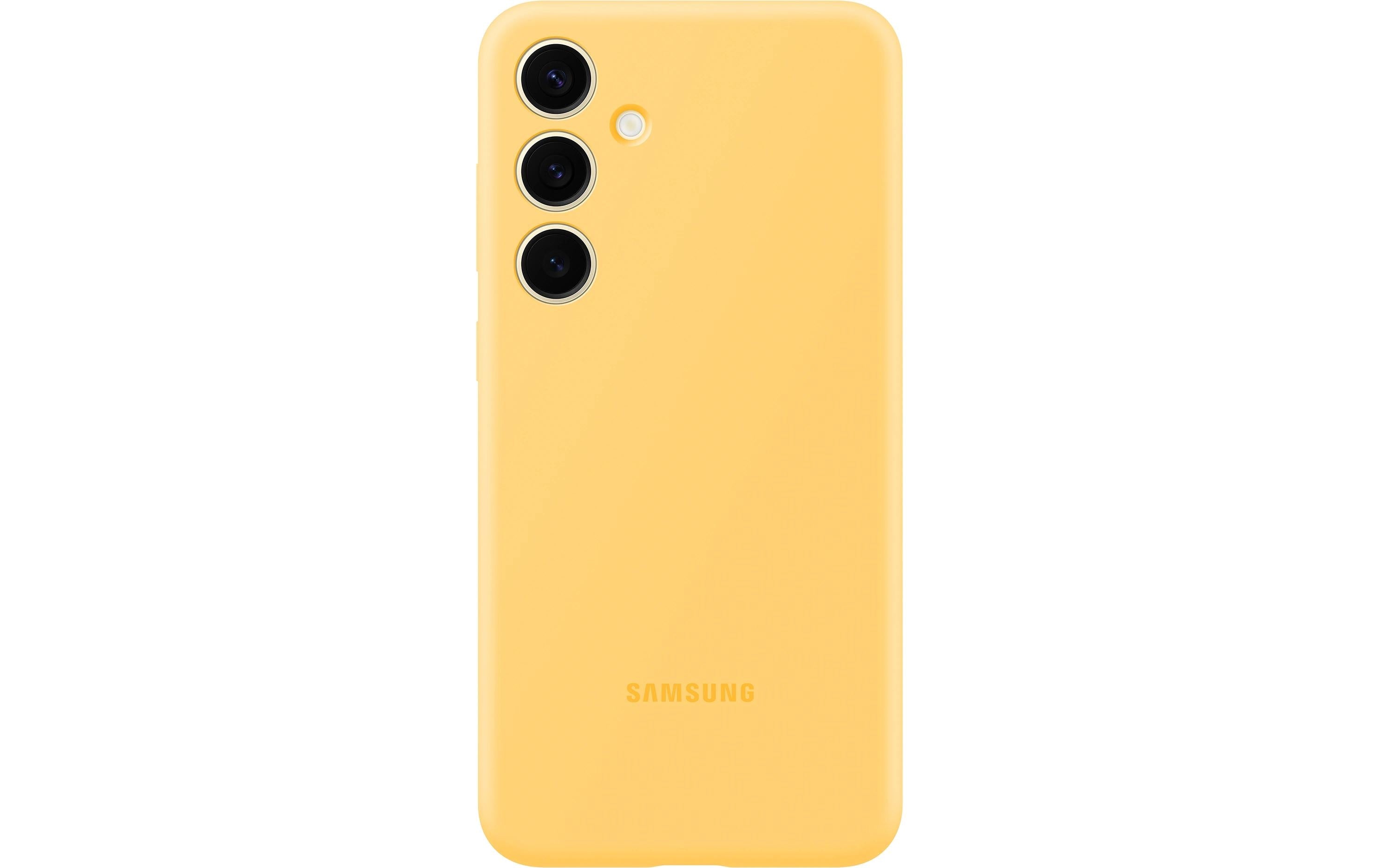 Samsung Back Cover Silicone Galaxy S24+ Gelb