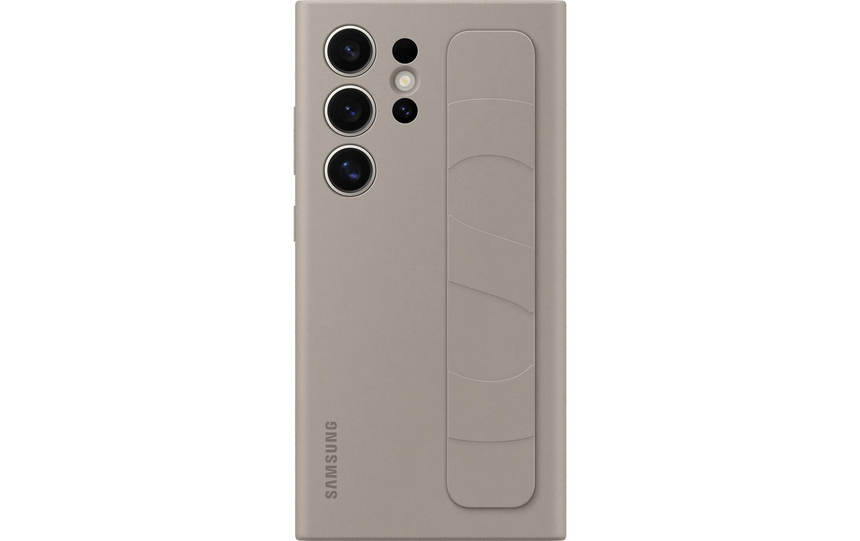 Samsung Back Cover Standing Grip Galaxy Galaxy S24 Ultra Taupe