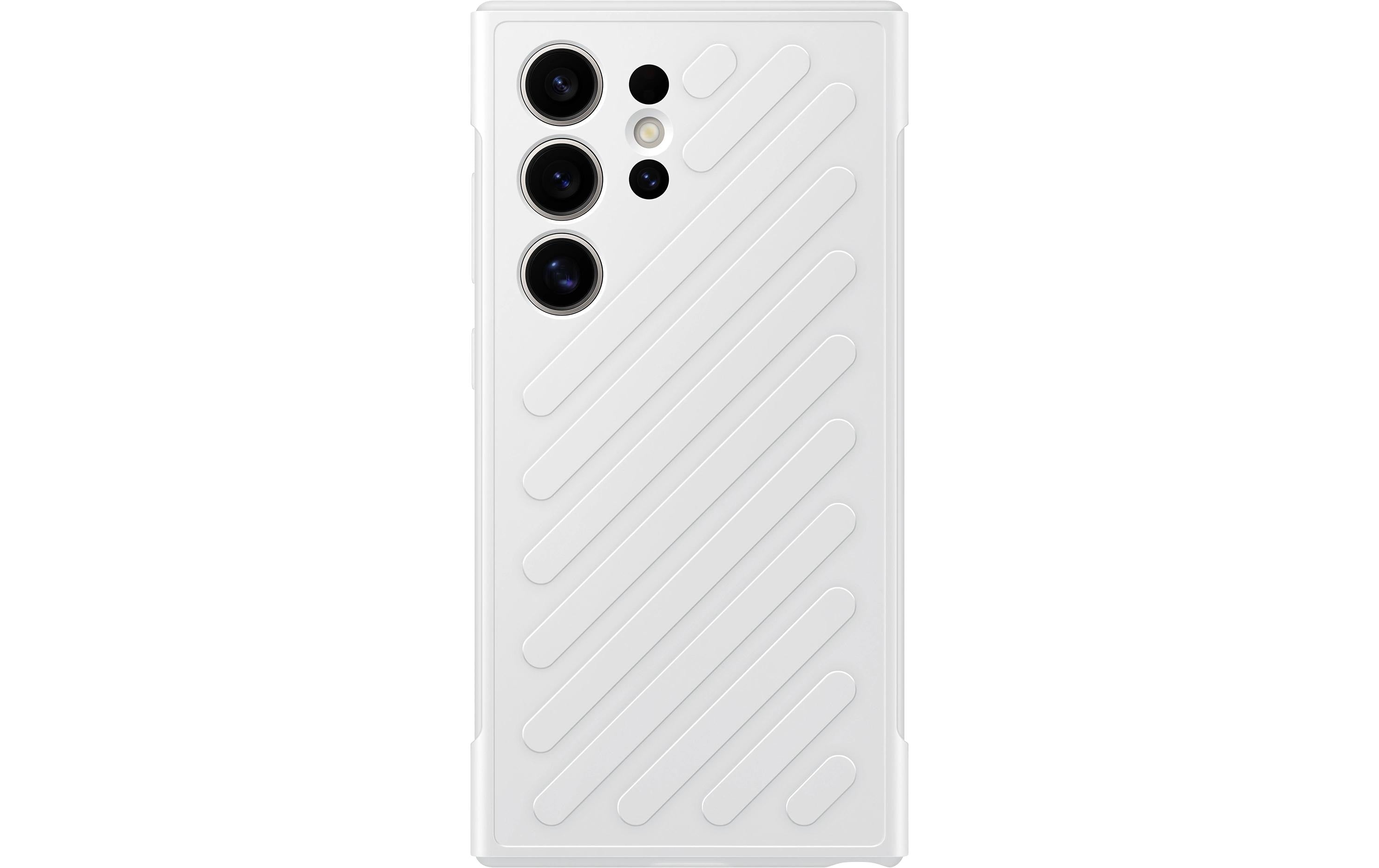 Samsung Back Cover Shield Case Galaxy S24 Ultra Weiss