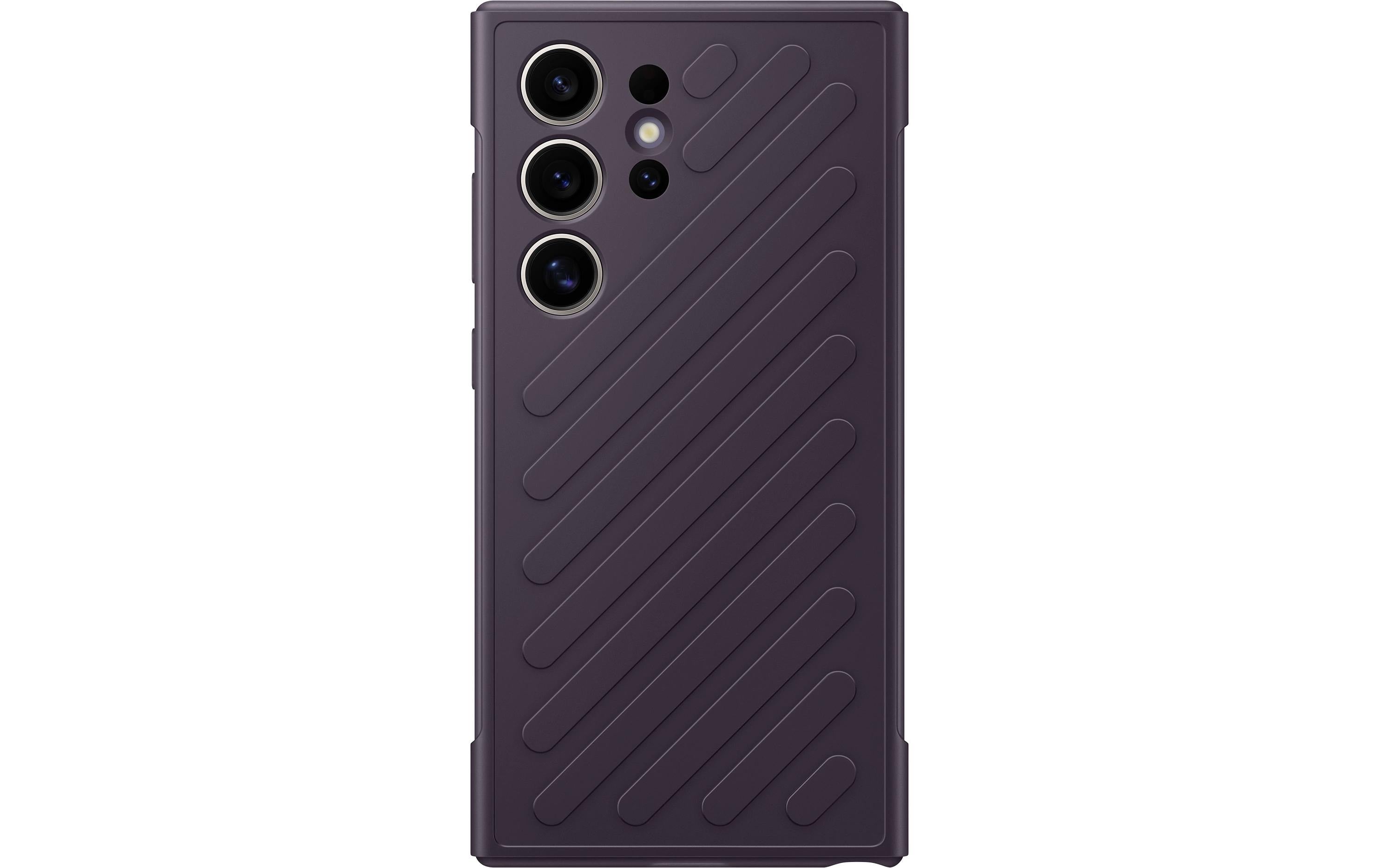 Samsung Back Cover Shield Case Galaxy S24 Ultra Violett