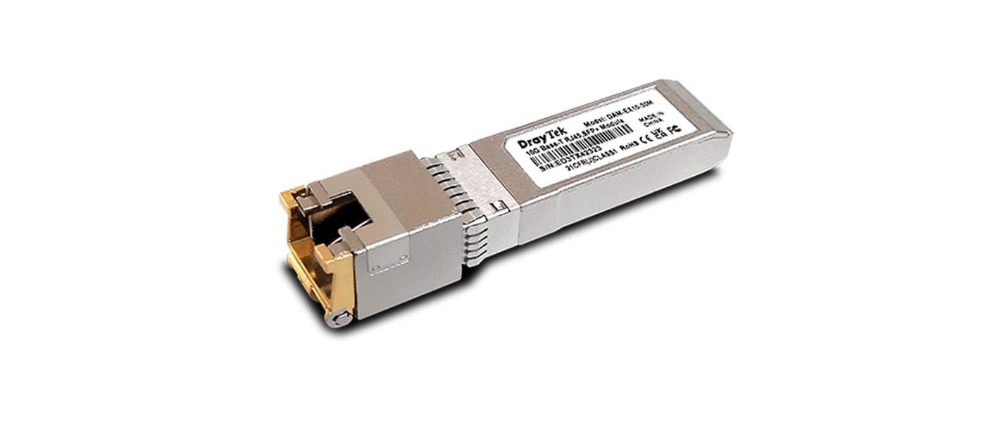 DrayTek SFP+ Modul DAM-EX10-30m Kupfer