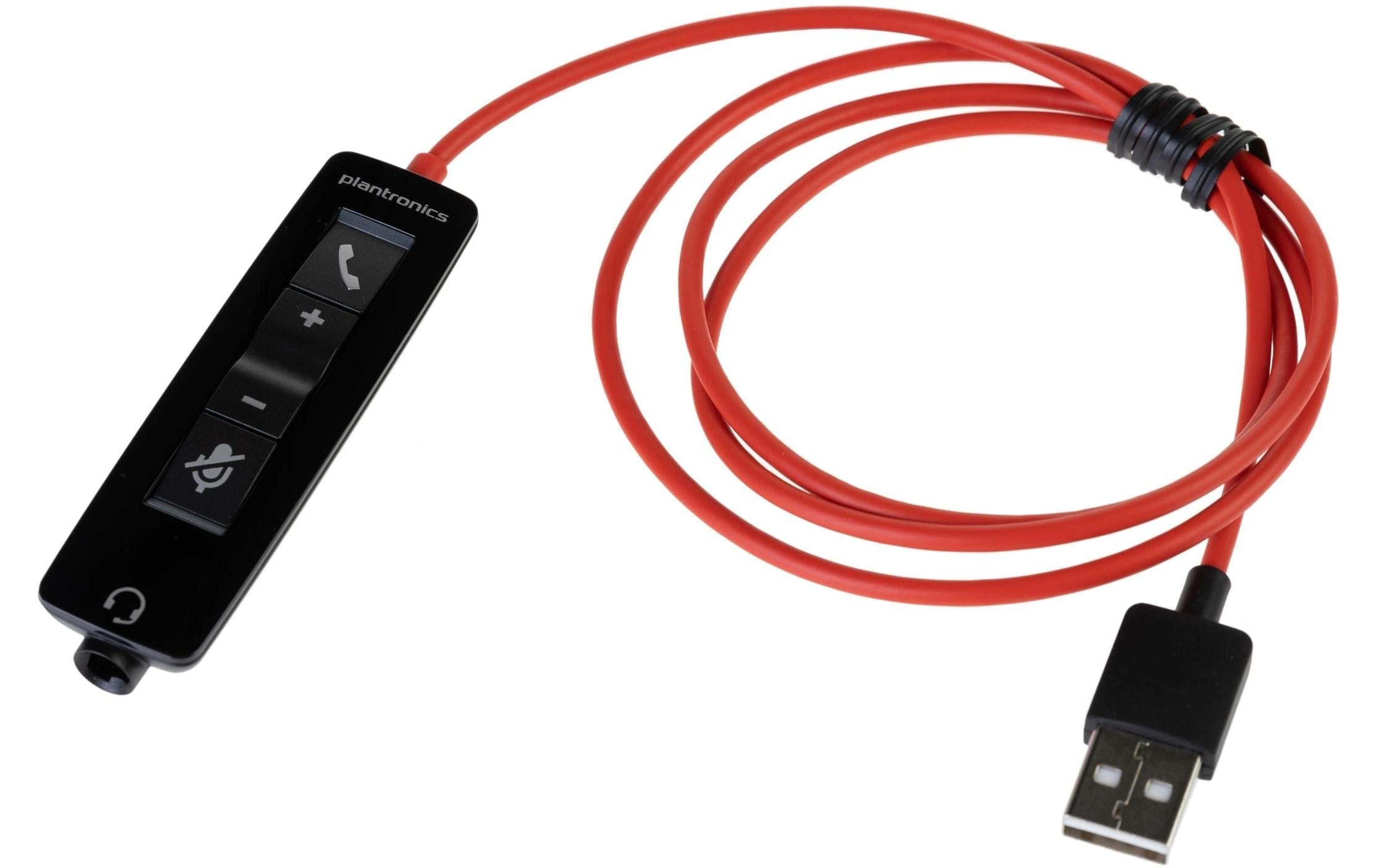 HP Adapter Poly Inline zu Blackwire 5200 USB-A - 3.5 mm Klinke