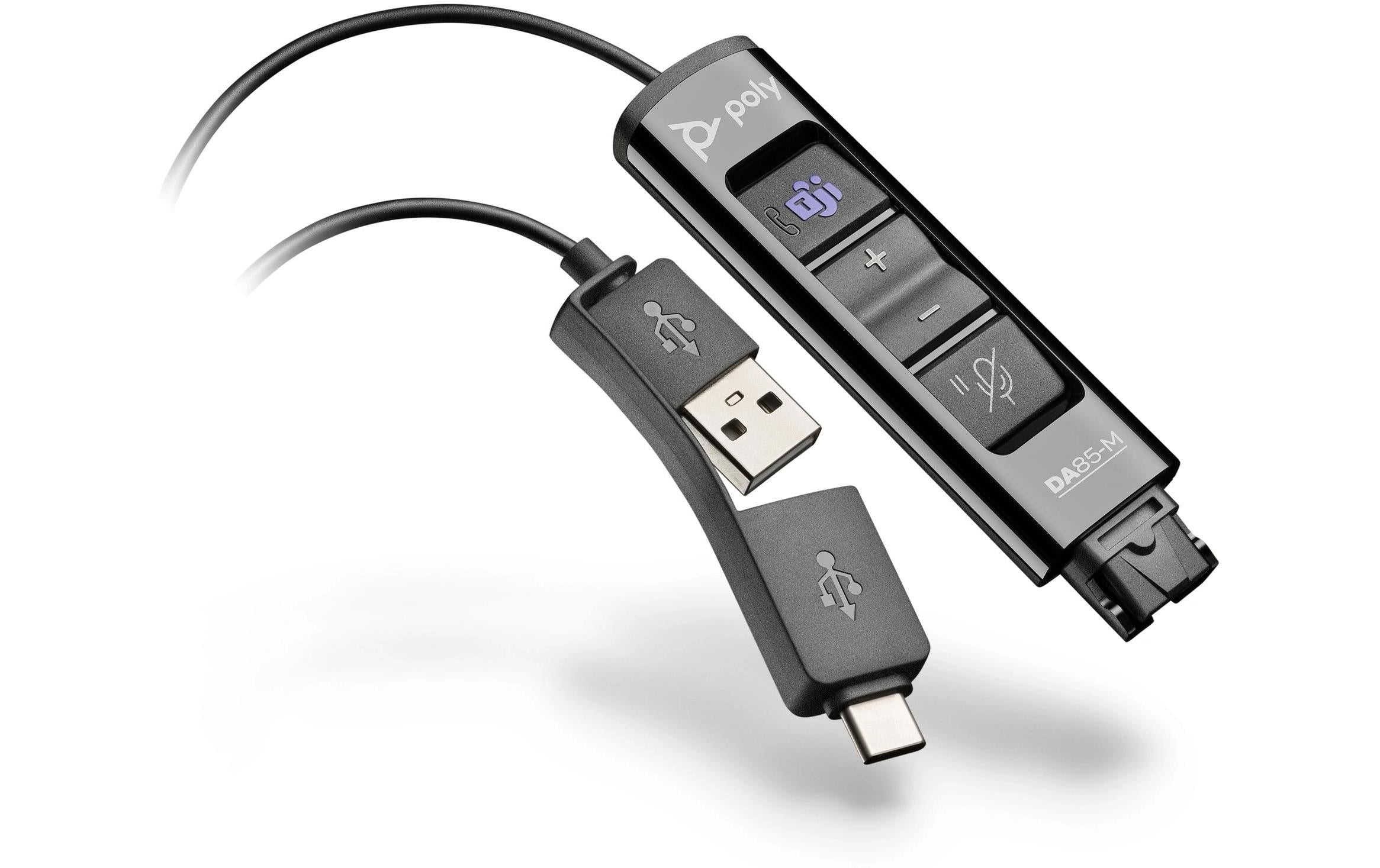 HP Adapter Poly DA85 MS USB-A / USB-C - QD