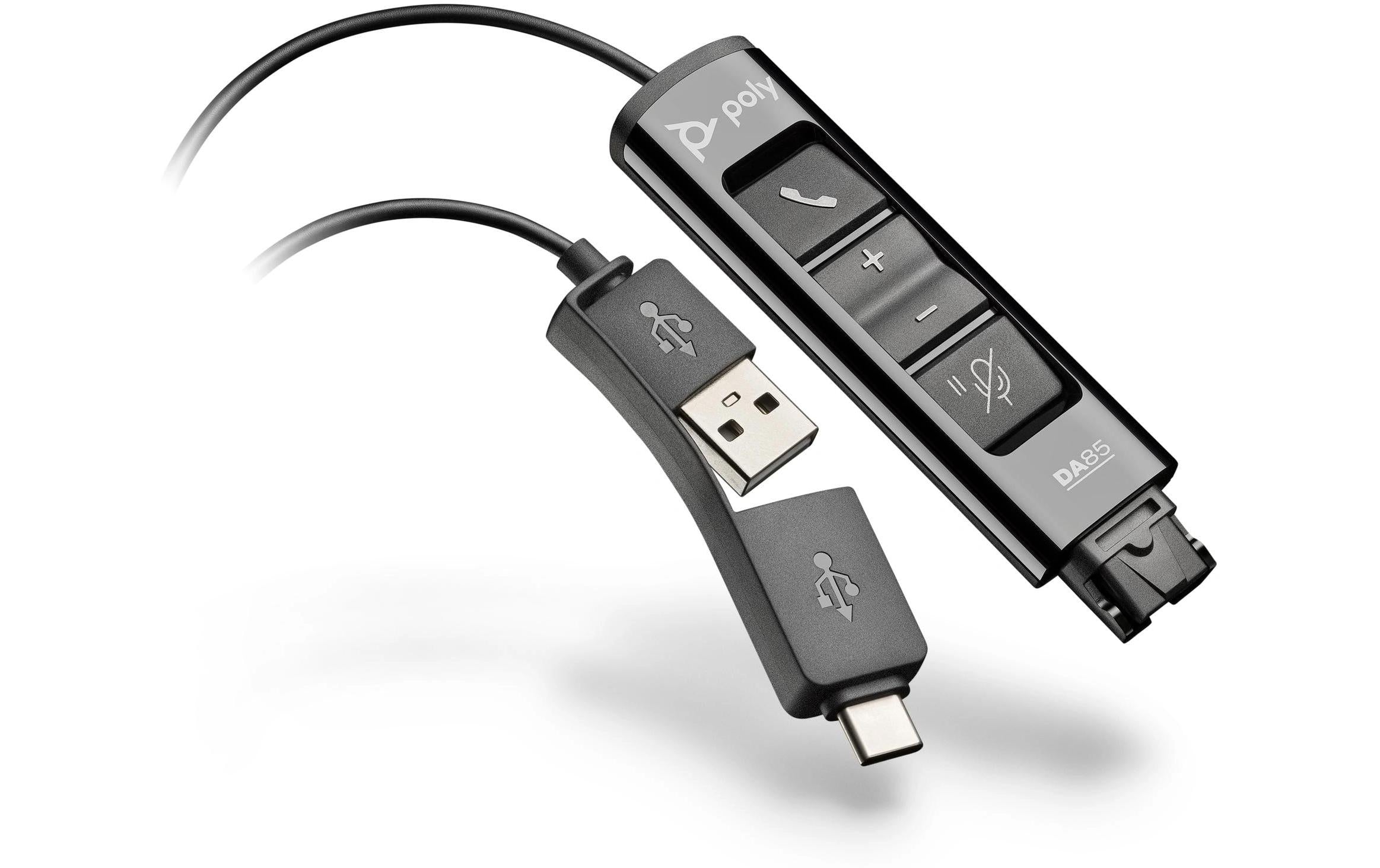 HP Adapter Poly DA85 USB-A / USB-C - QD