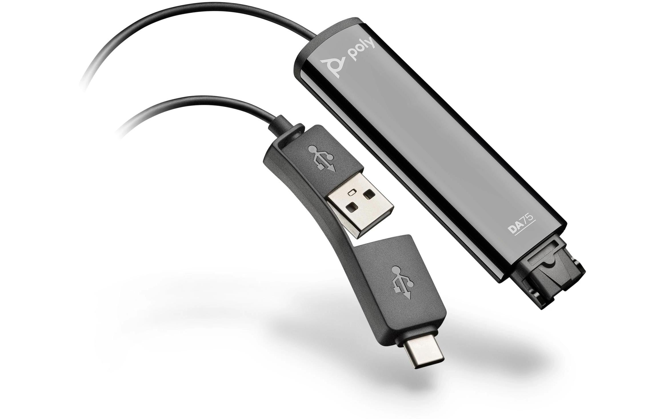 HP Adapter Poly DA75 USB-A / USB-C - QD