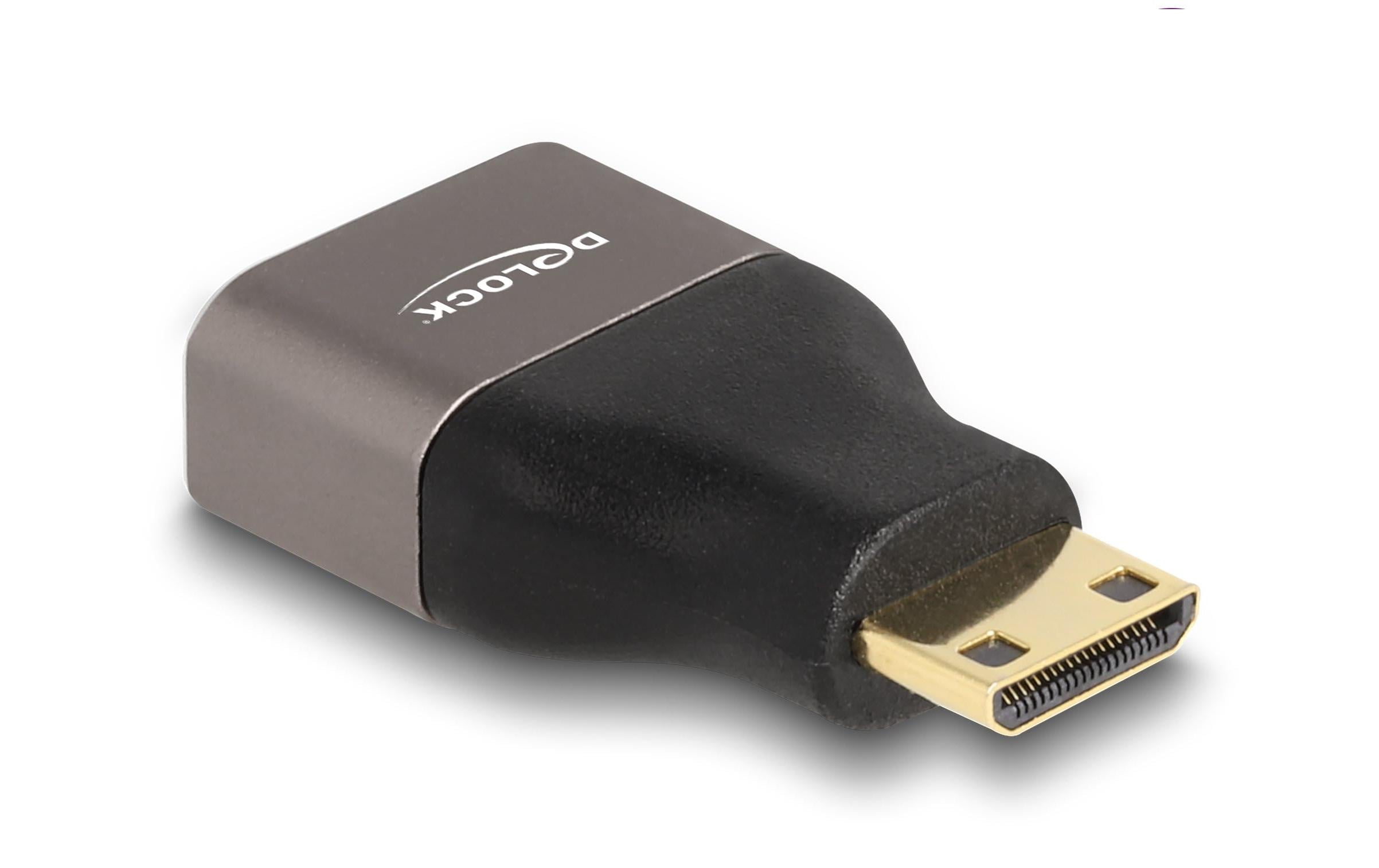Delock Adapter 8K 60 Hz HDMI - Mini-HDMI (HDMI-C)
