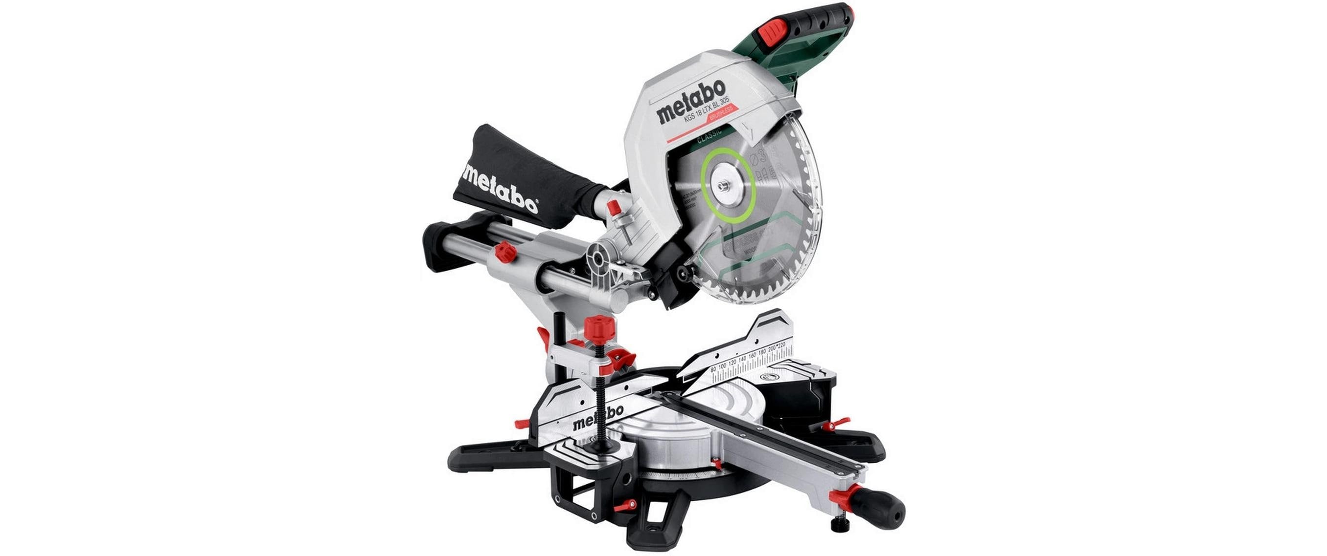 Metabo Akku-Kapp- und Gehrungssäge KGS 18 LTX BL 305, Solo
