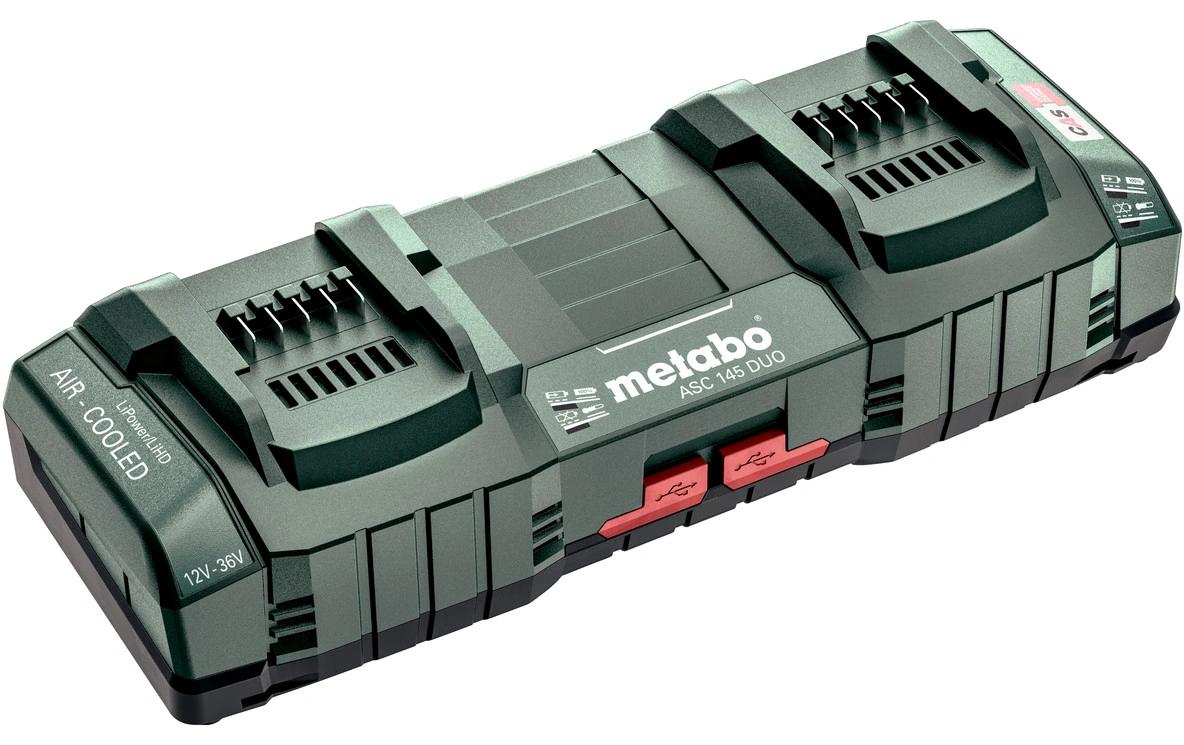Metabo Ladegerät Asc 145 Duo, 12-36 V, Air Cooled, EU